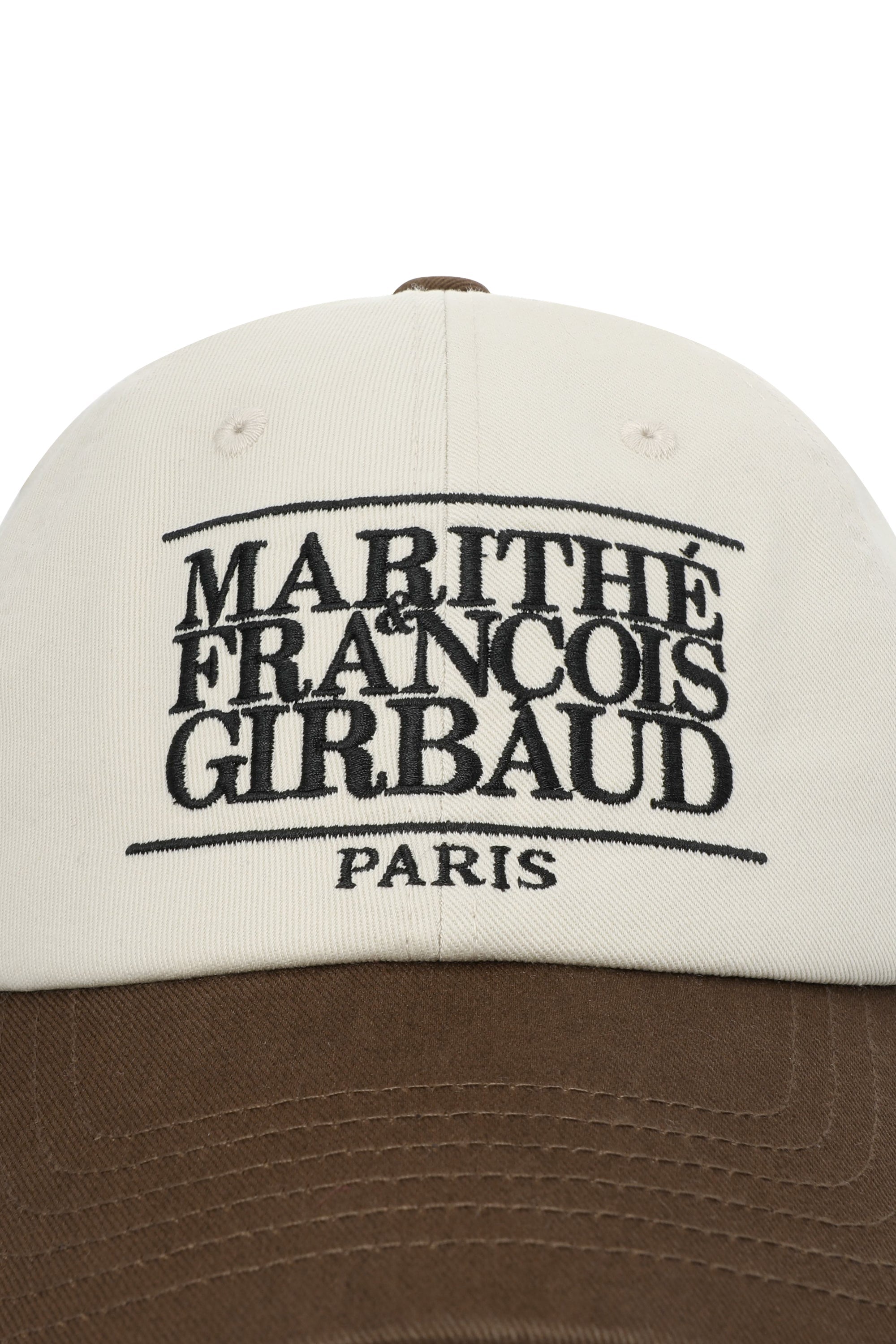 Classic Logo 6P Colorblock Cap Dark Brown