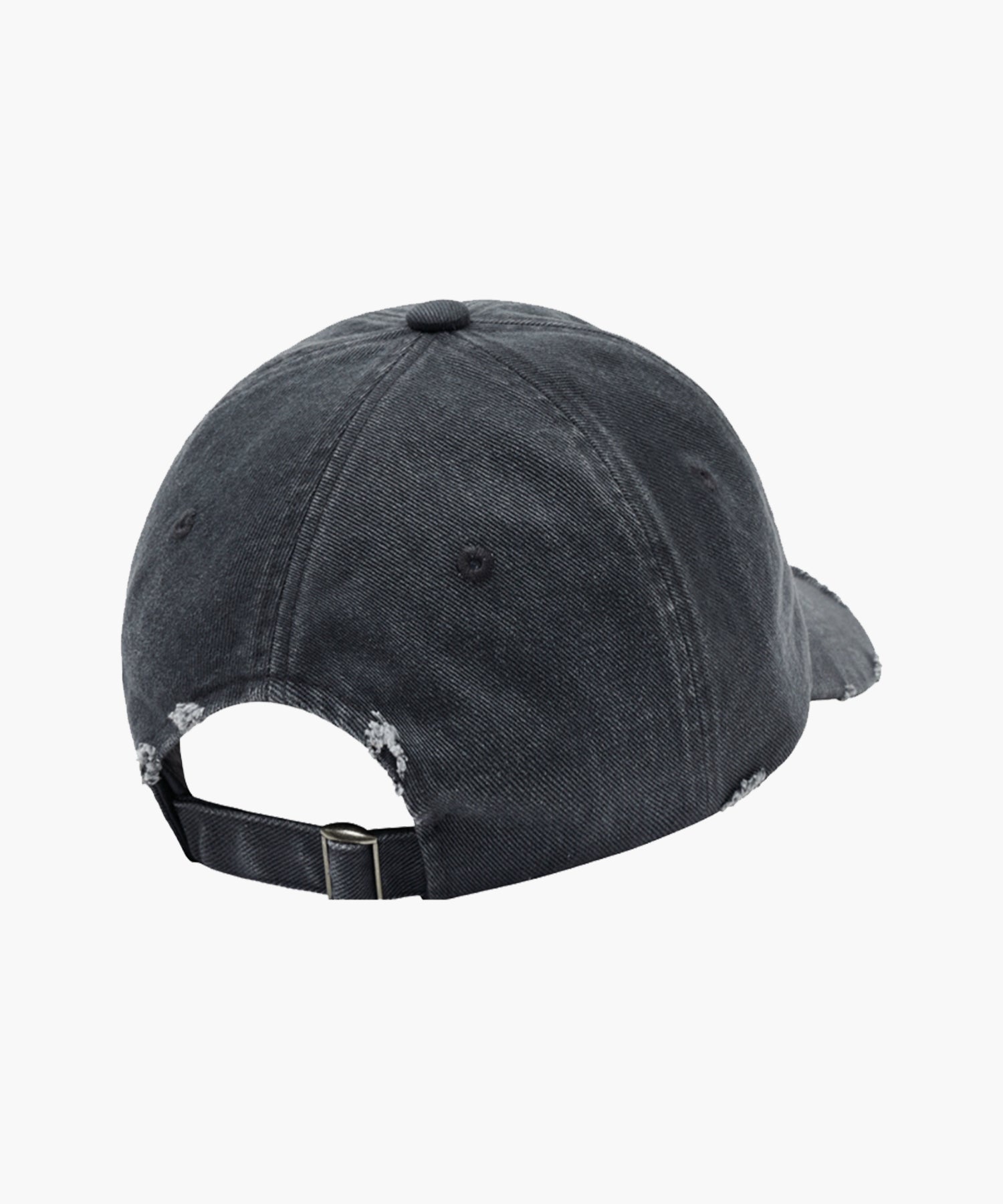 Classic Logo Damaged Overfit Cap Charcoal