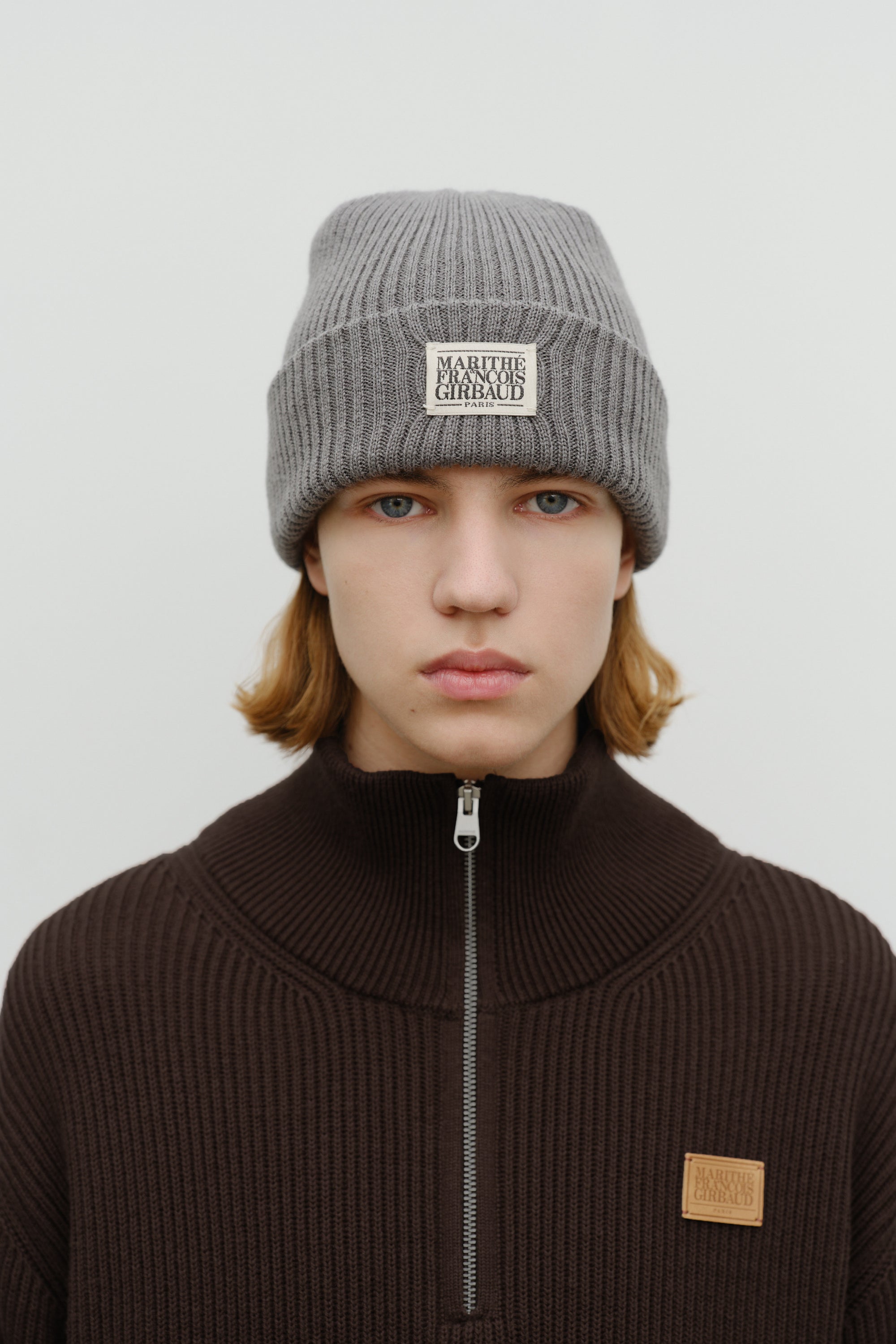 Classic Logo Beanie Gray