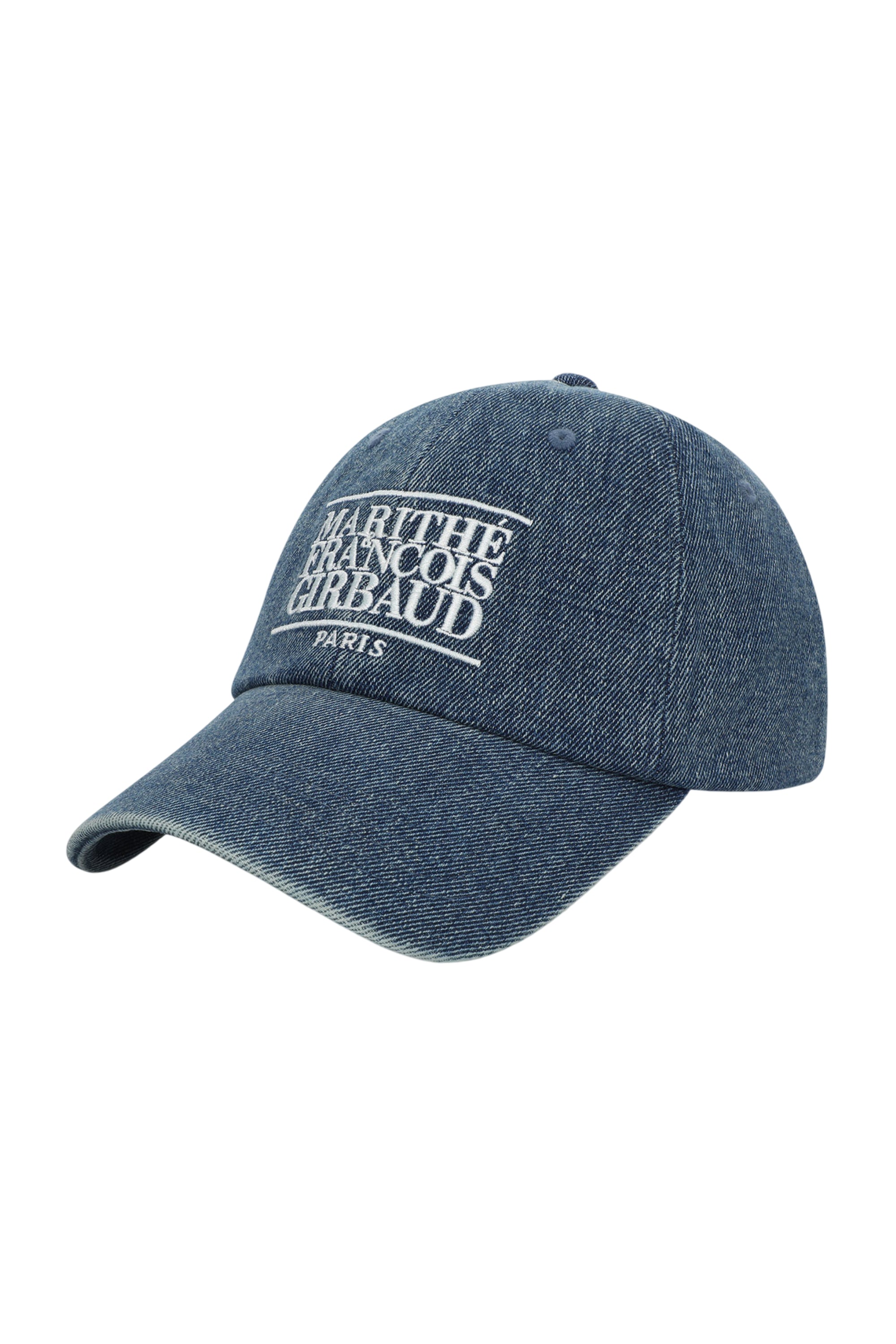 Denim Washing Classic Logo Covered Cap Blue