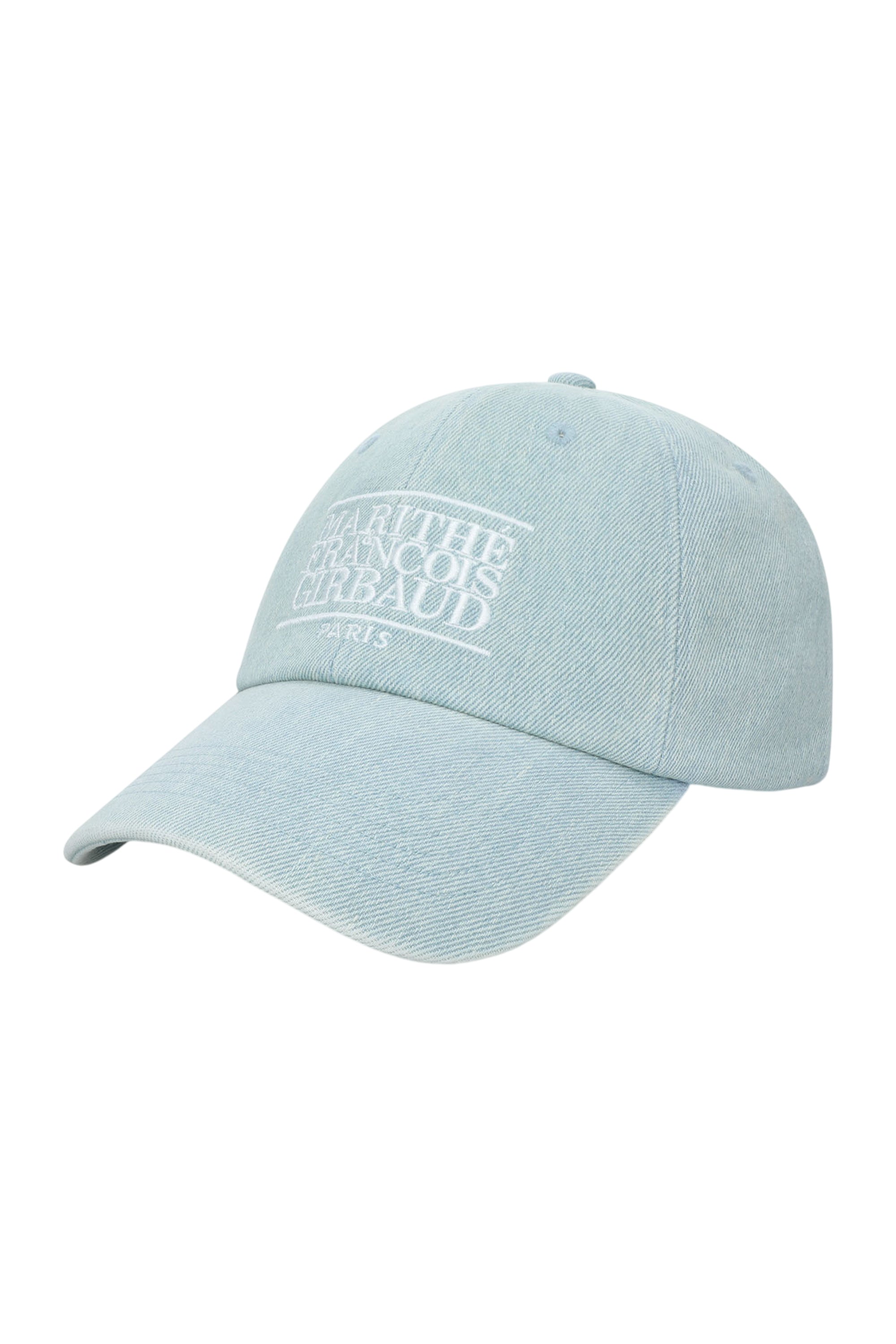 Denim Washing Classic Logo Covered Cap Light Blue