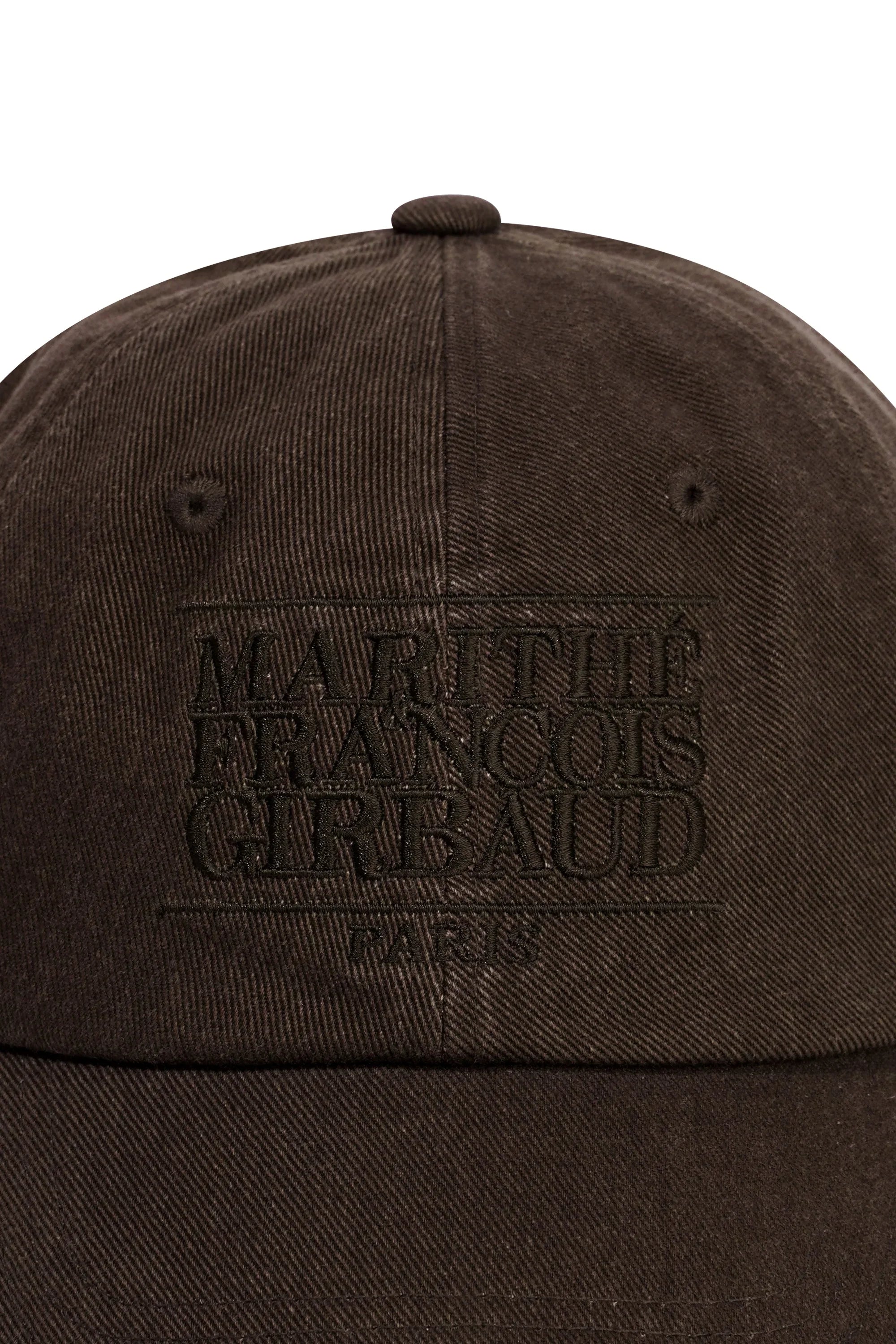 Classic Logo Damaged Covered Cap Brown