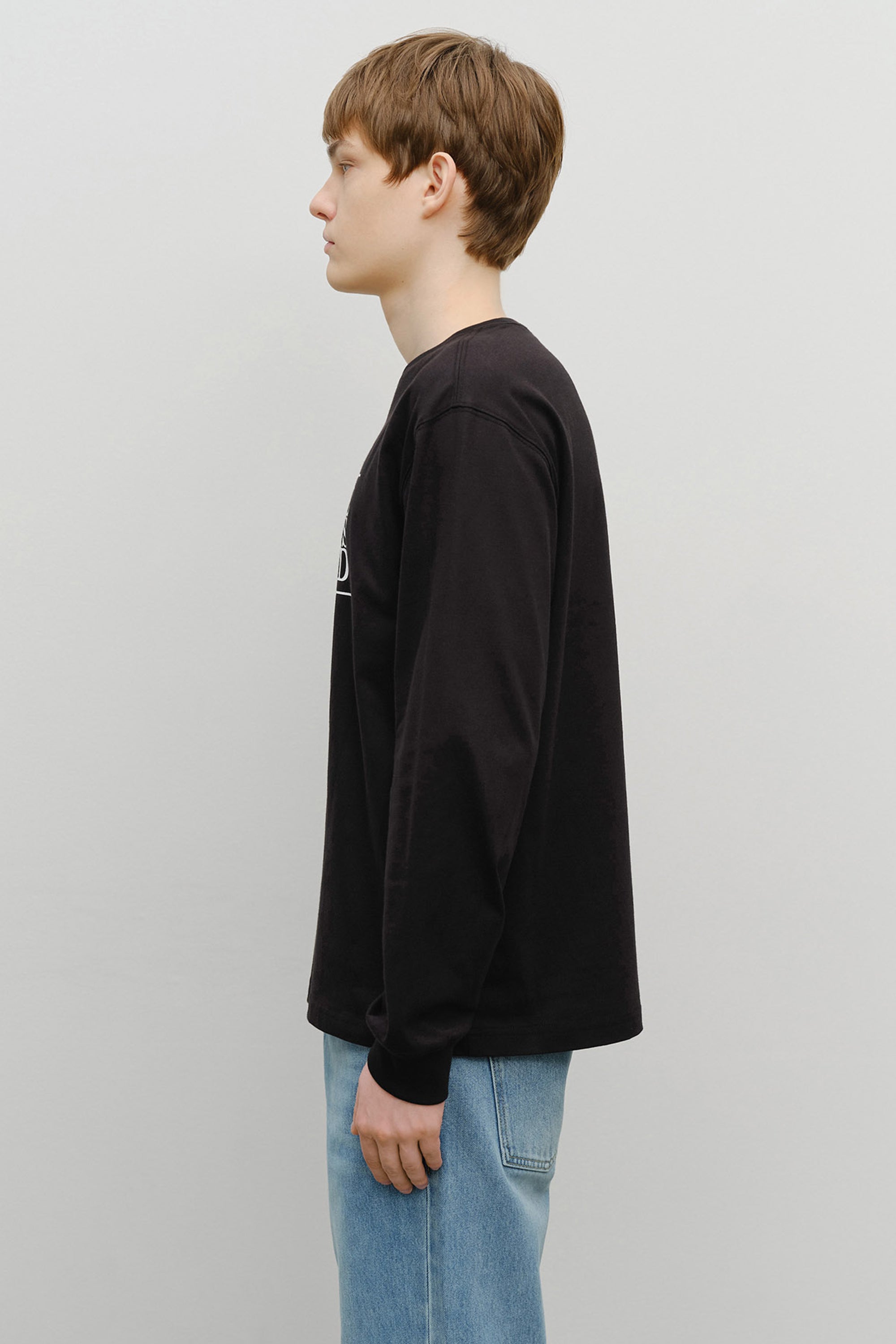 Classic Logo Long Sleeve Black