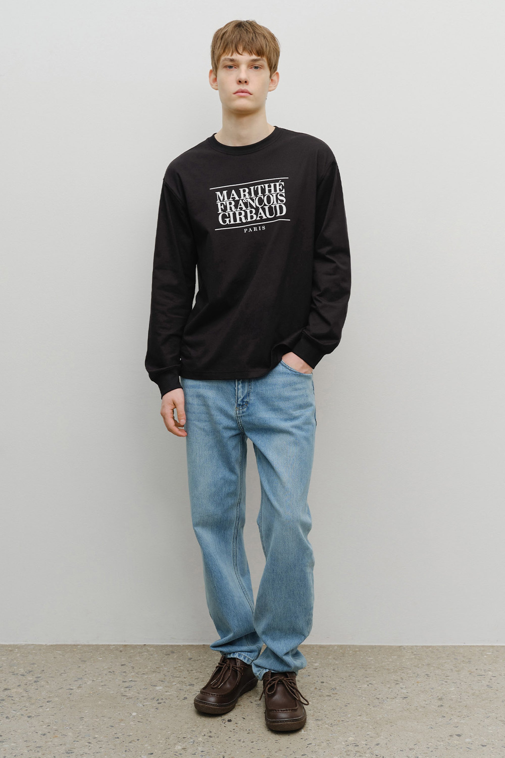 Classic Logo Long Sleeve Black