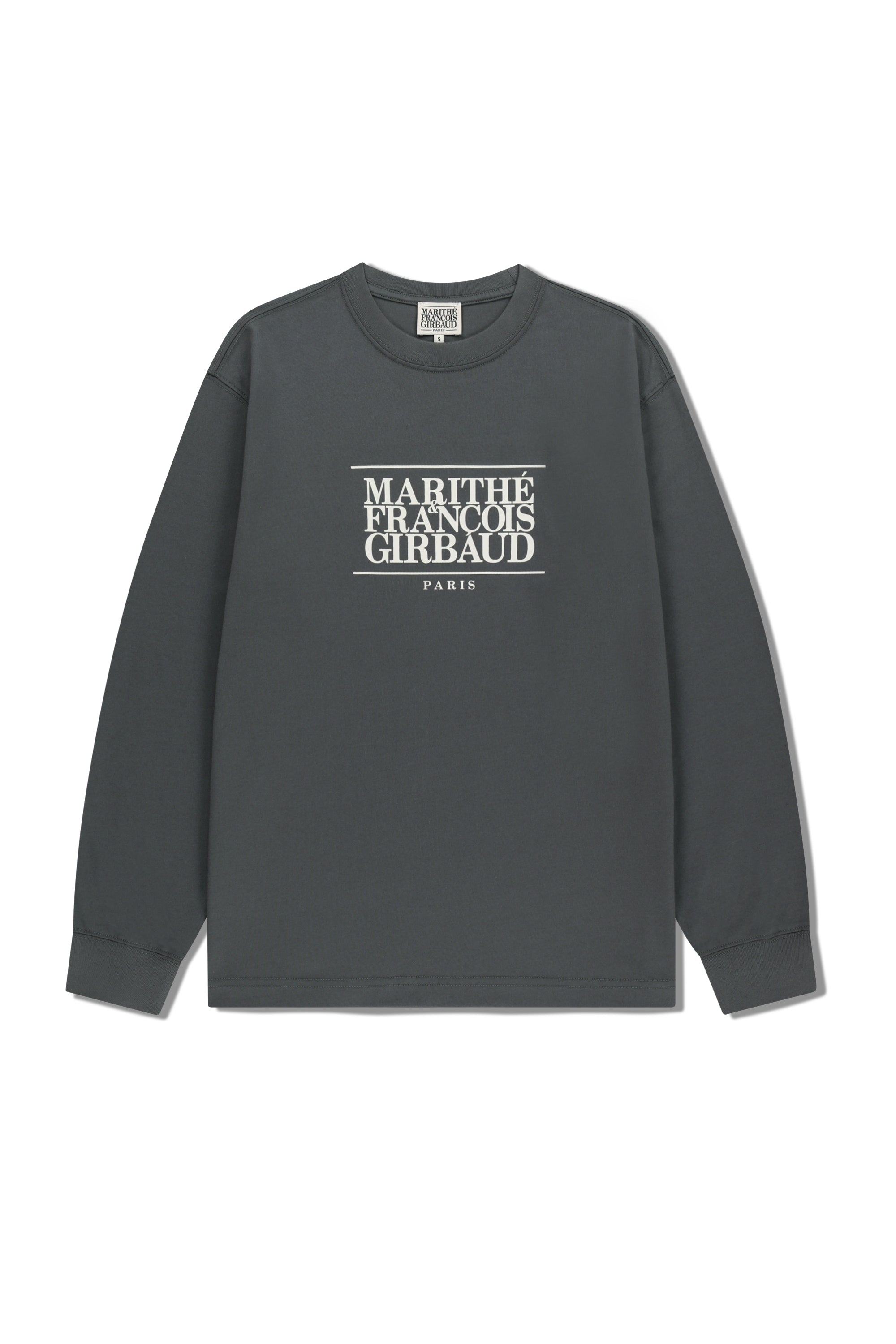 Classic Logo Long Sleeve Charcoal