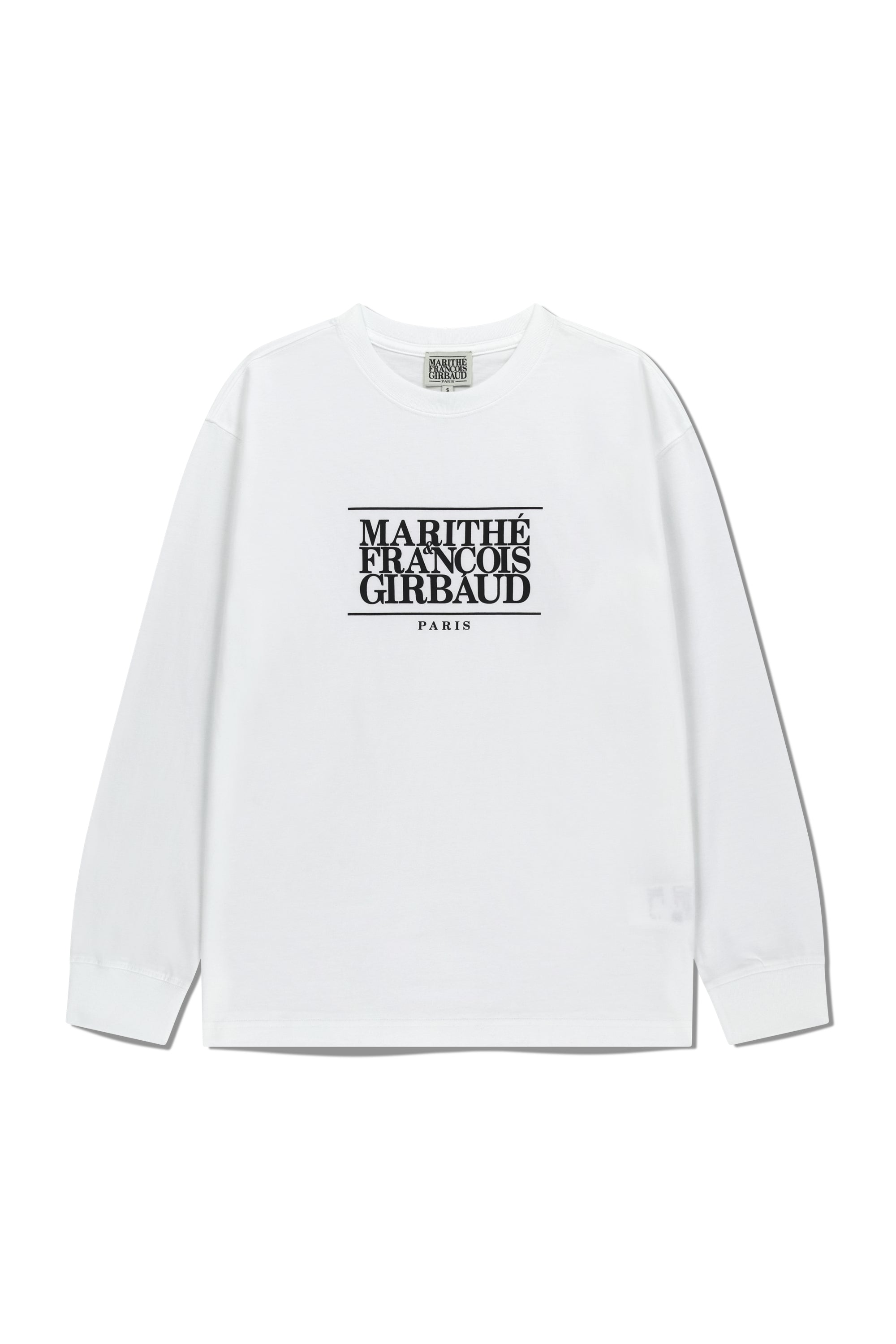 Classic Logo Long Sleeve White