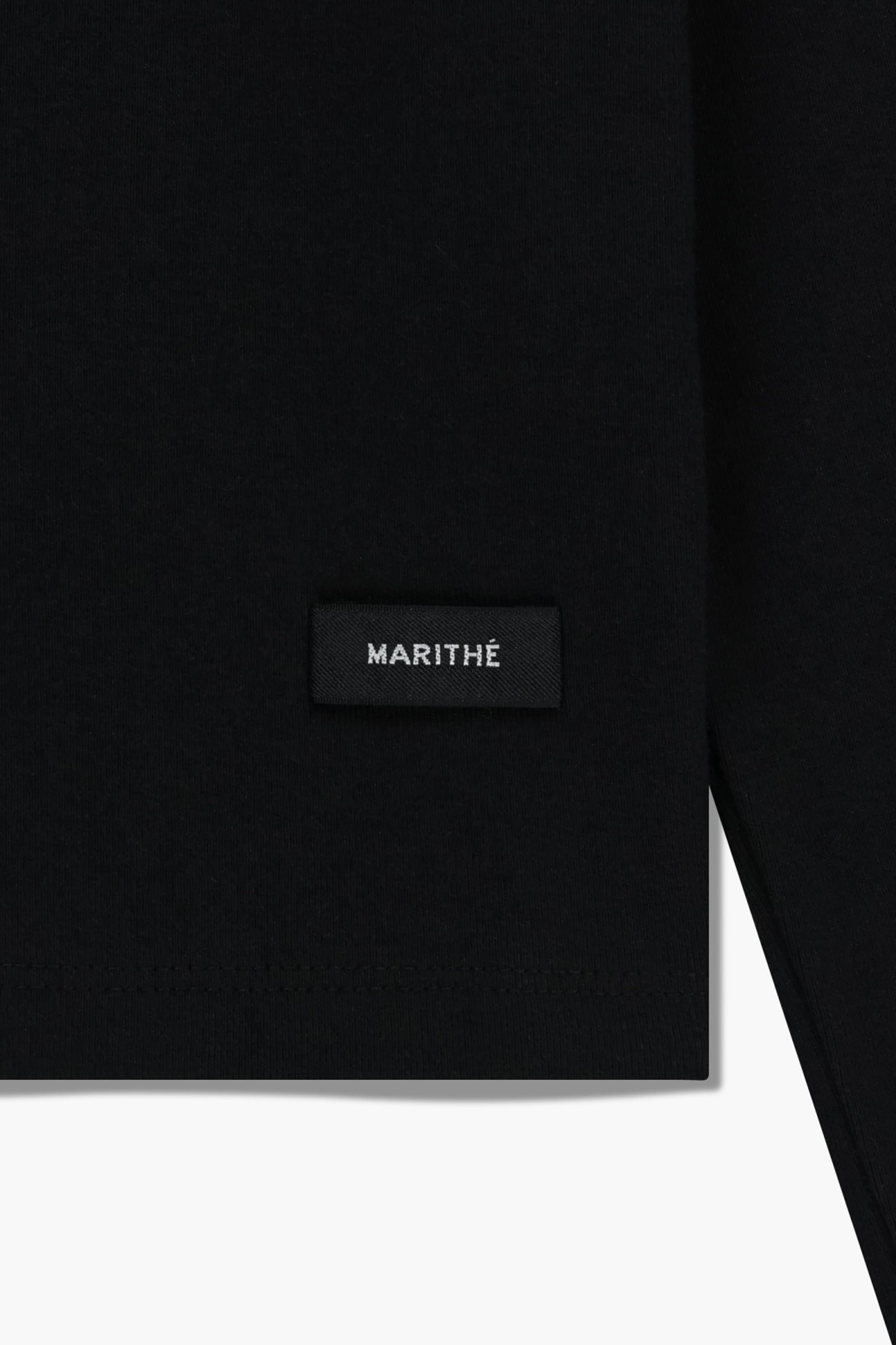 W Basic Cotton Cardigan Black