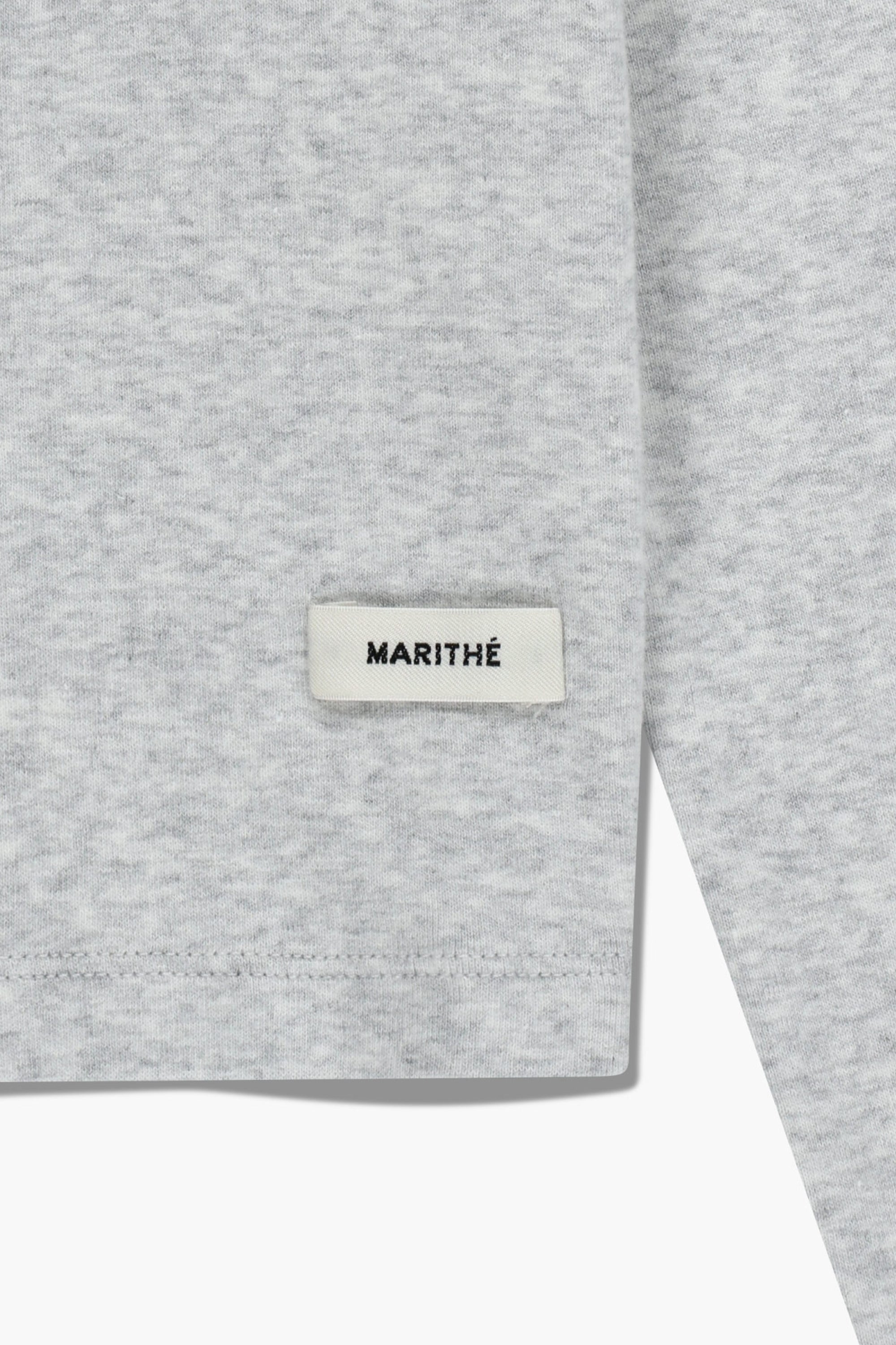 W Basic Cotton Cardigan Light Heather Gray