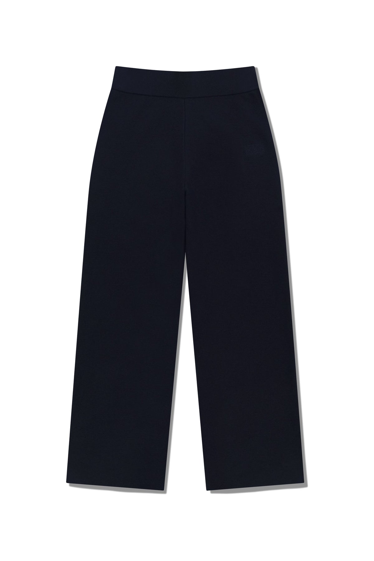W Classic Logo Knit Pants Navy