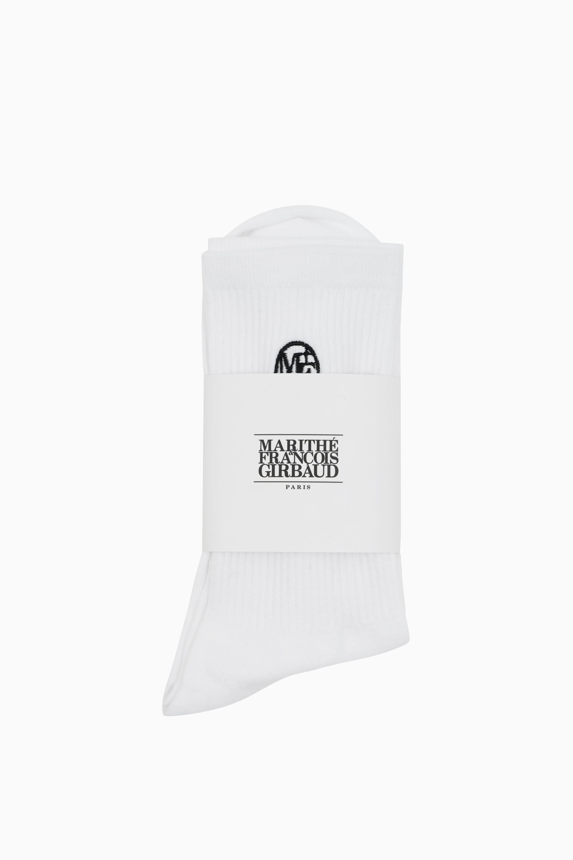 3Pack Embroidery Socks White
