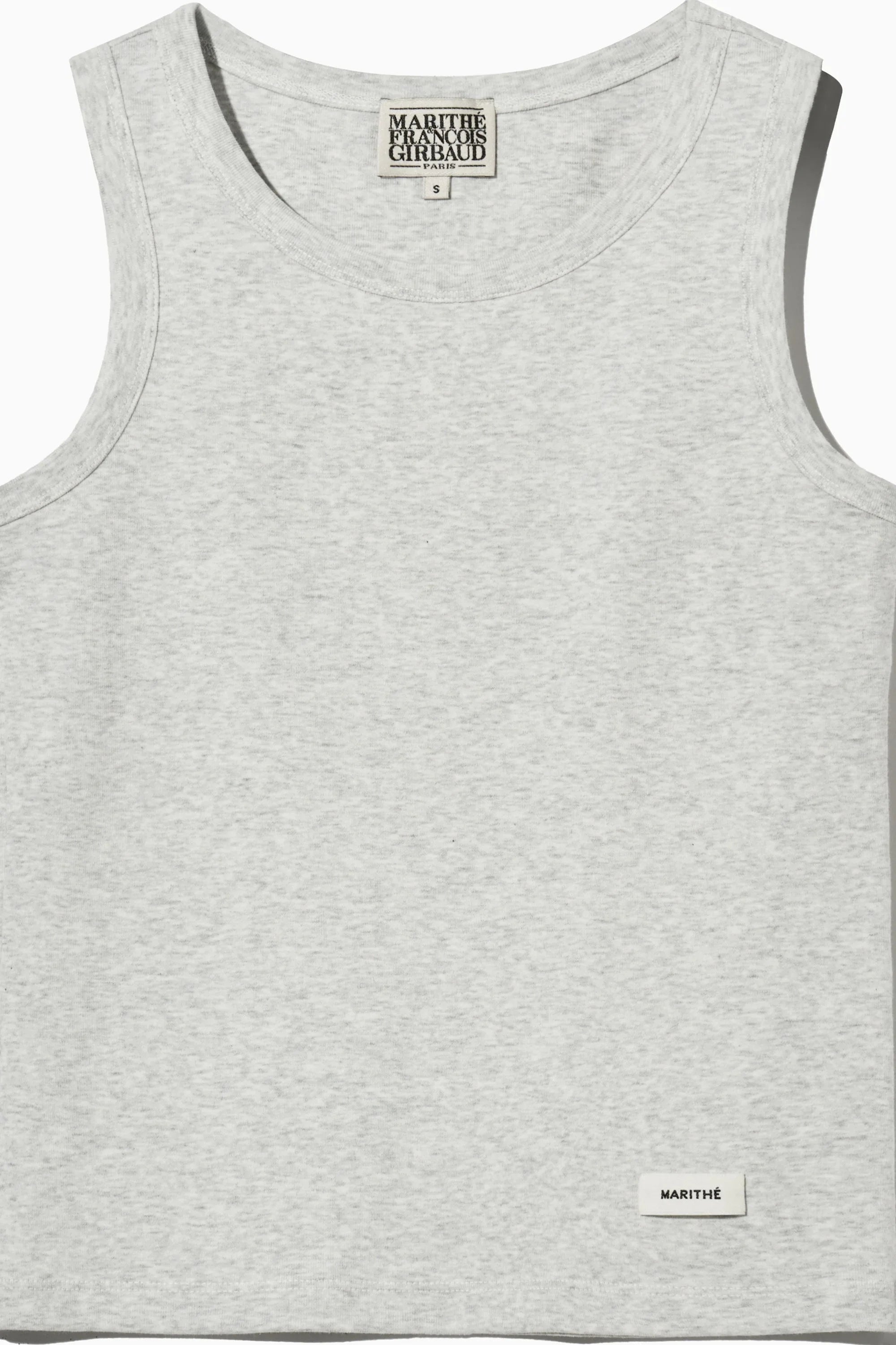 W Basic Sleeveless Light Heather Gray