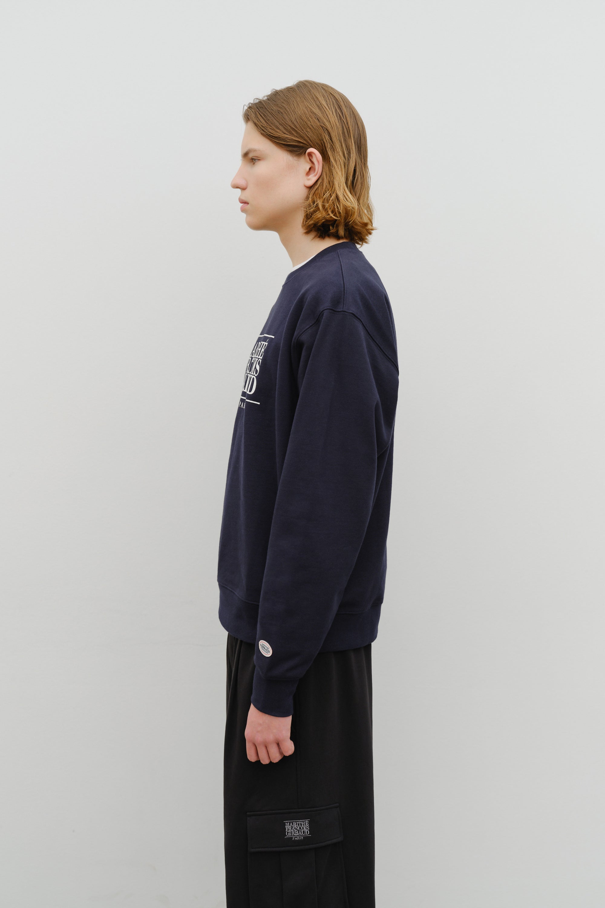 Classic Logo Sweatshirt Navy
