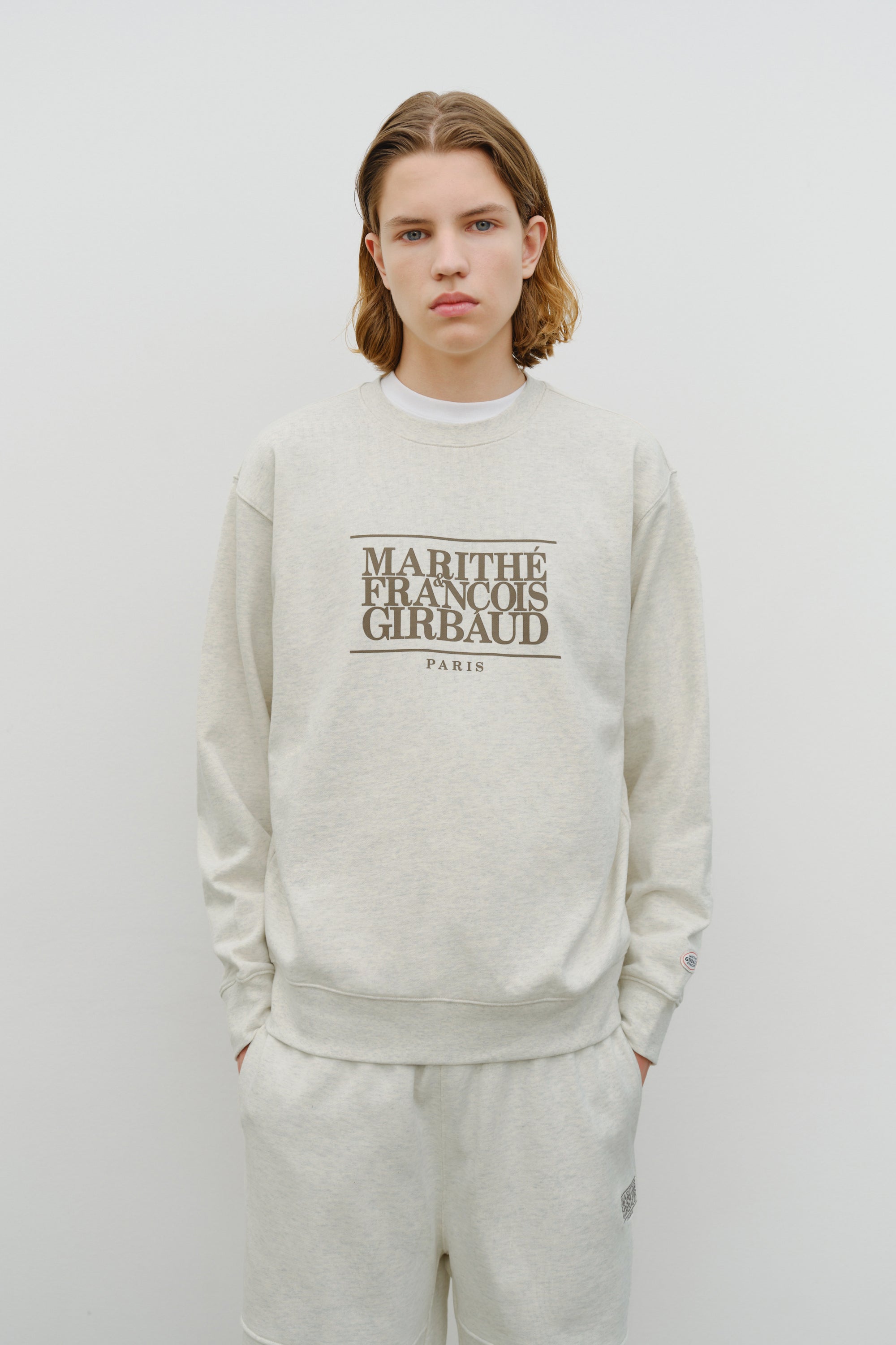 Classic Logo Sweatshirt Oatmeal