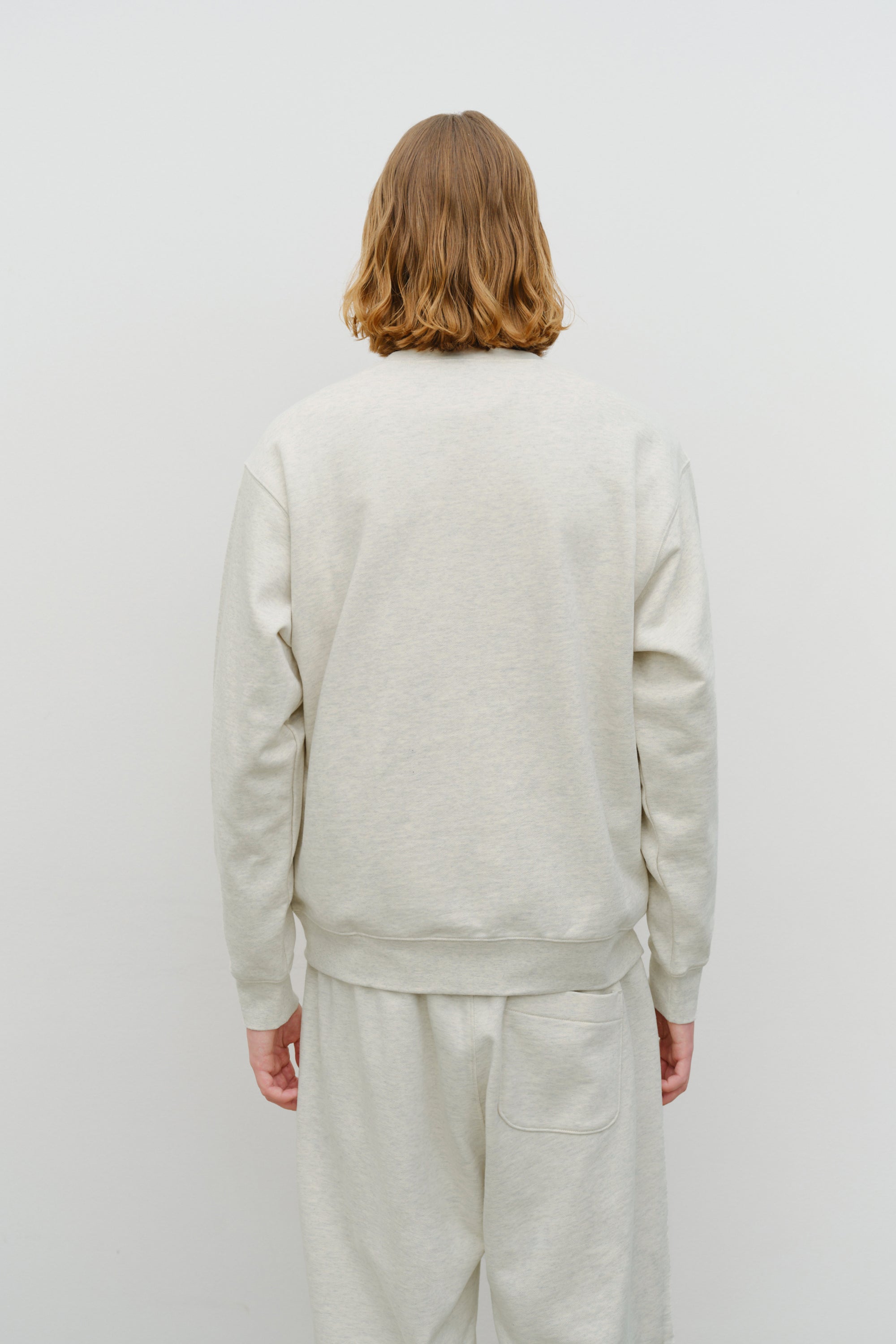 Classic Logo Sweatshirt Oatmeal