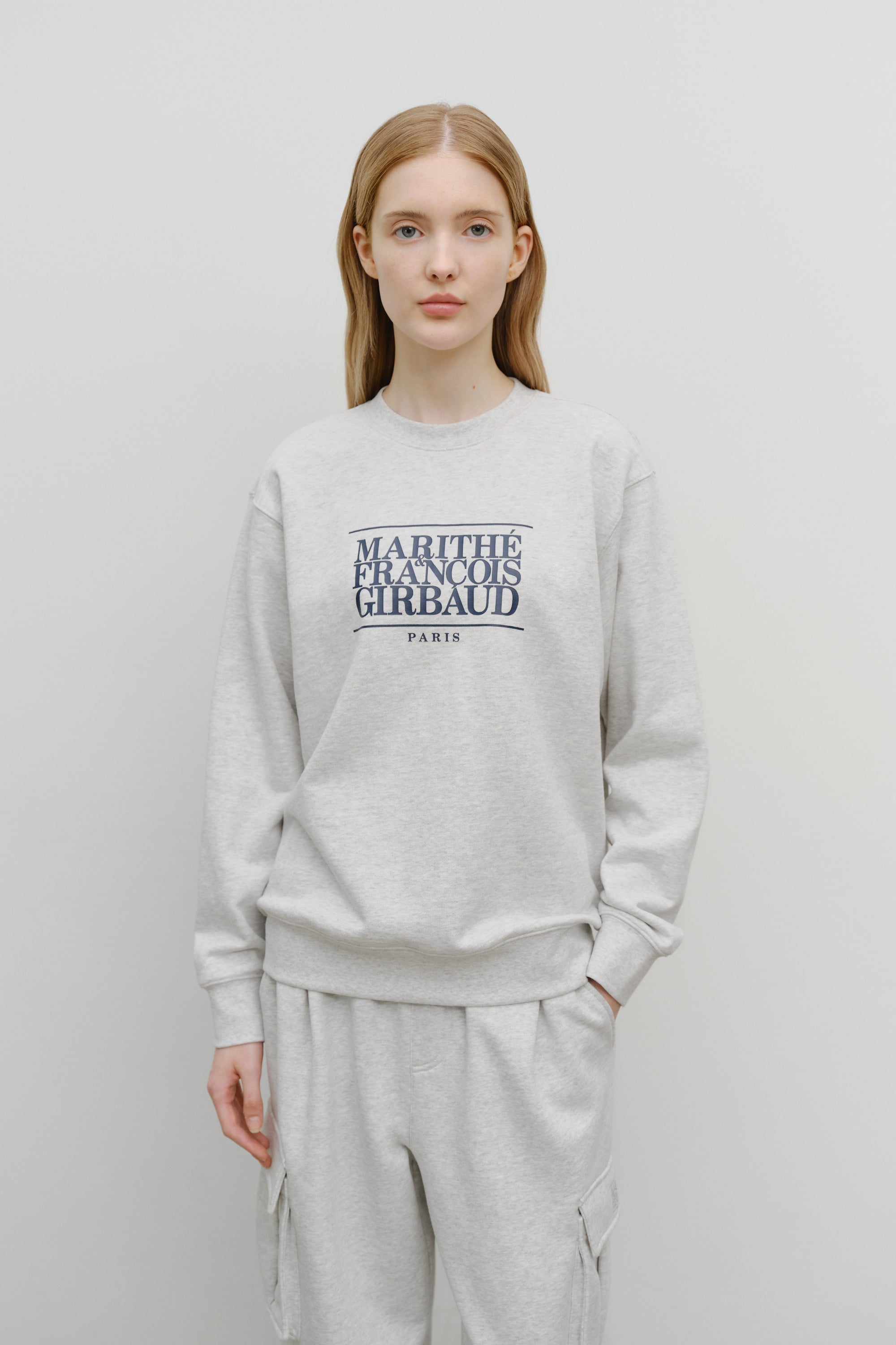 Classic Logo Sweatshirt Light Heather Gray