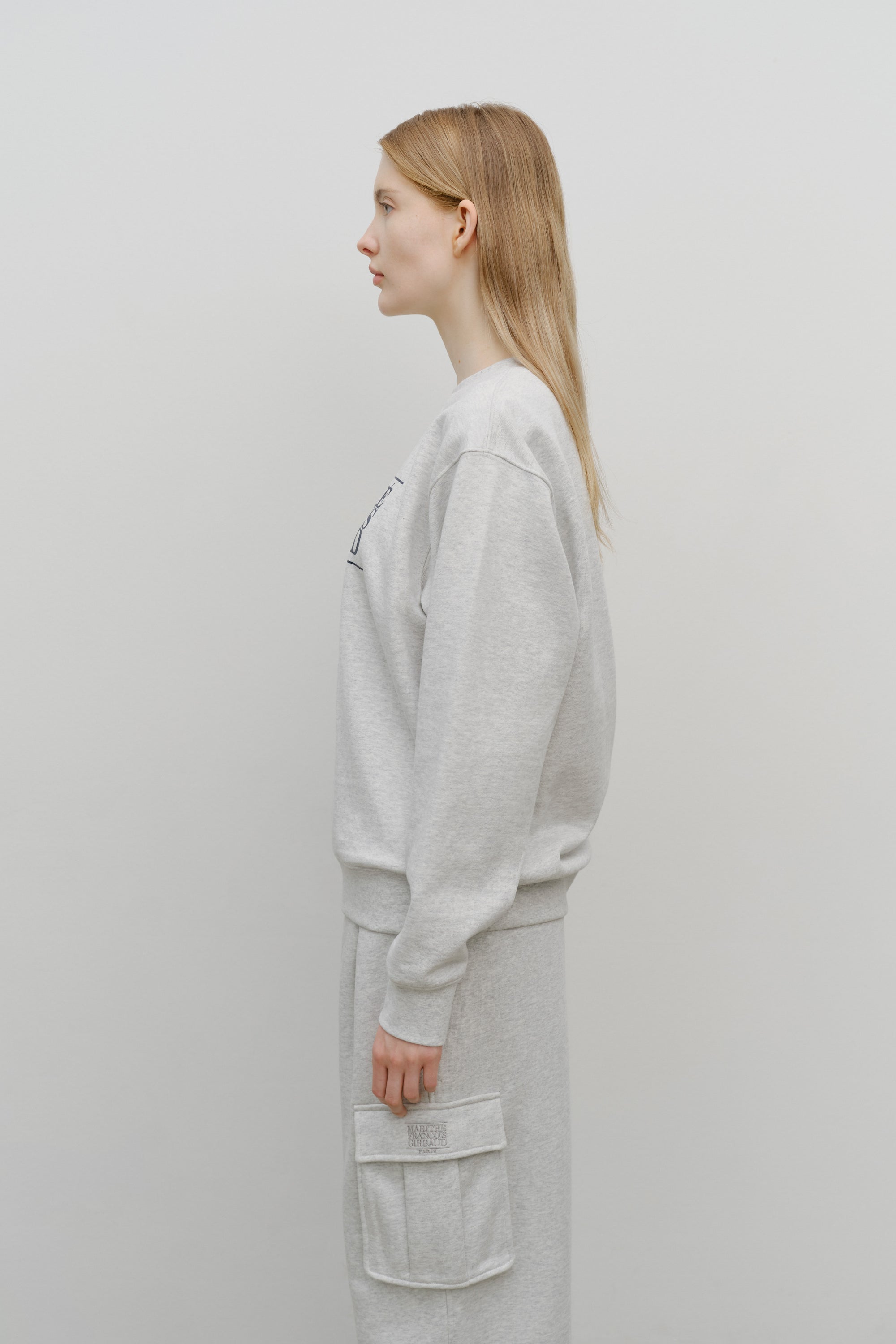 Classic Logo Sweatshirt Light Heather Gray