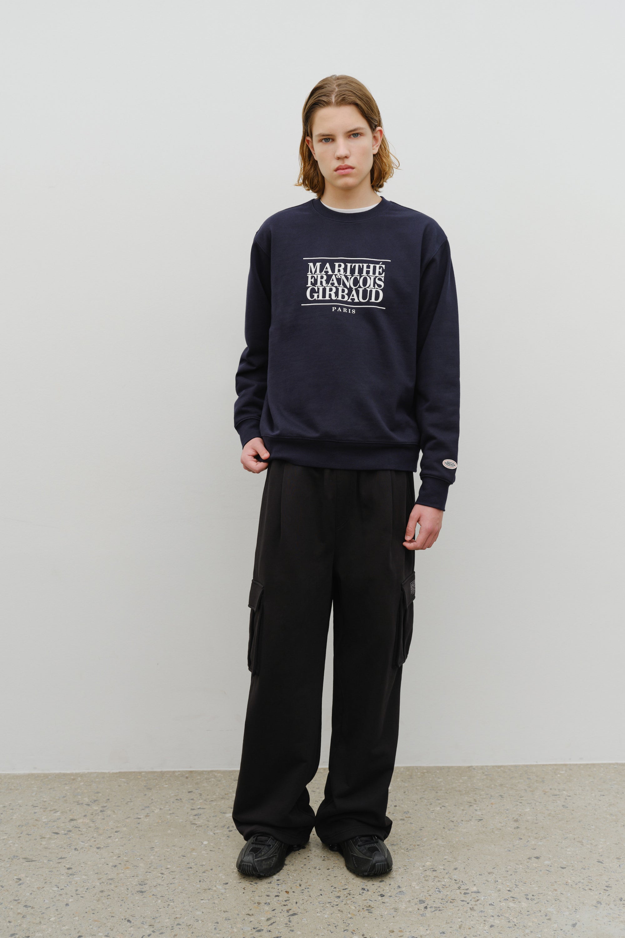 Classic Logo Sweatshirt Navy