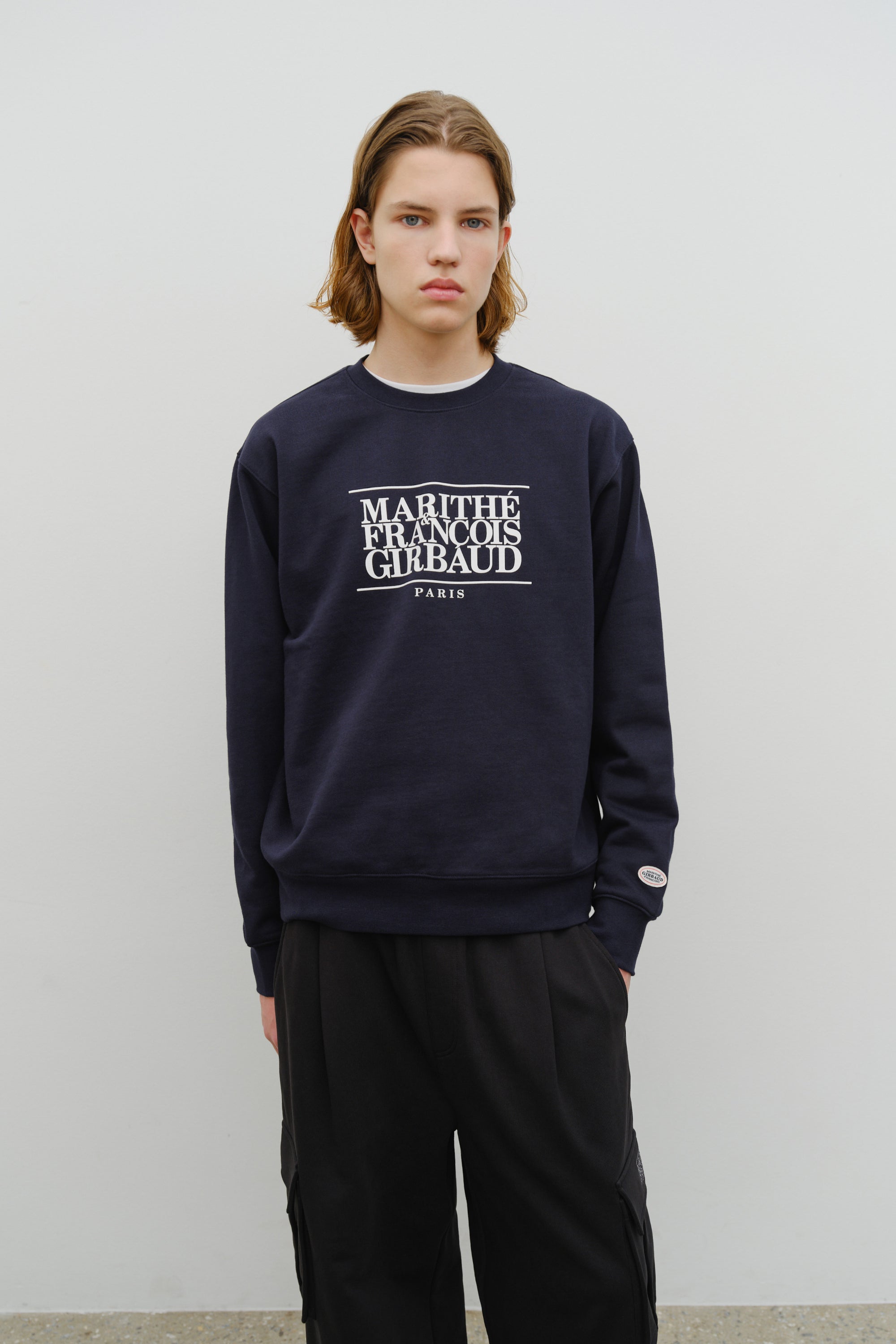 Classic Logo Sweatshirt Navy