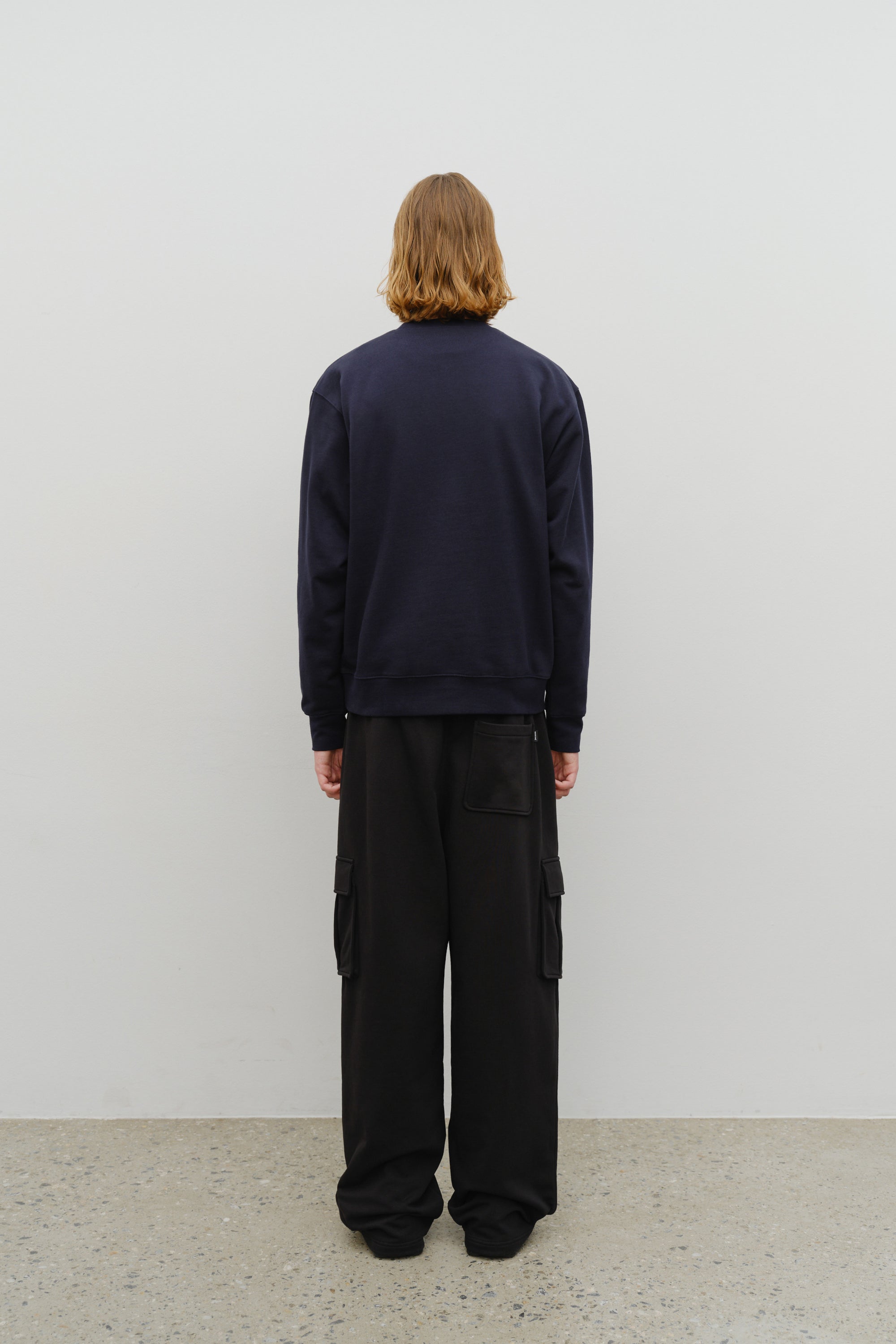 Classic Logo Sweatshirt Navy