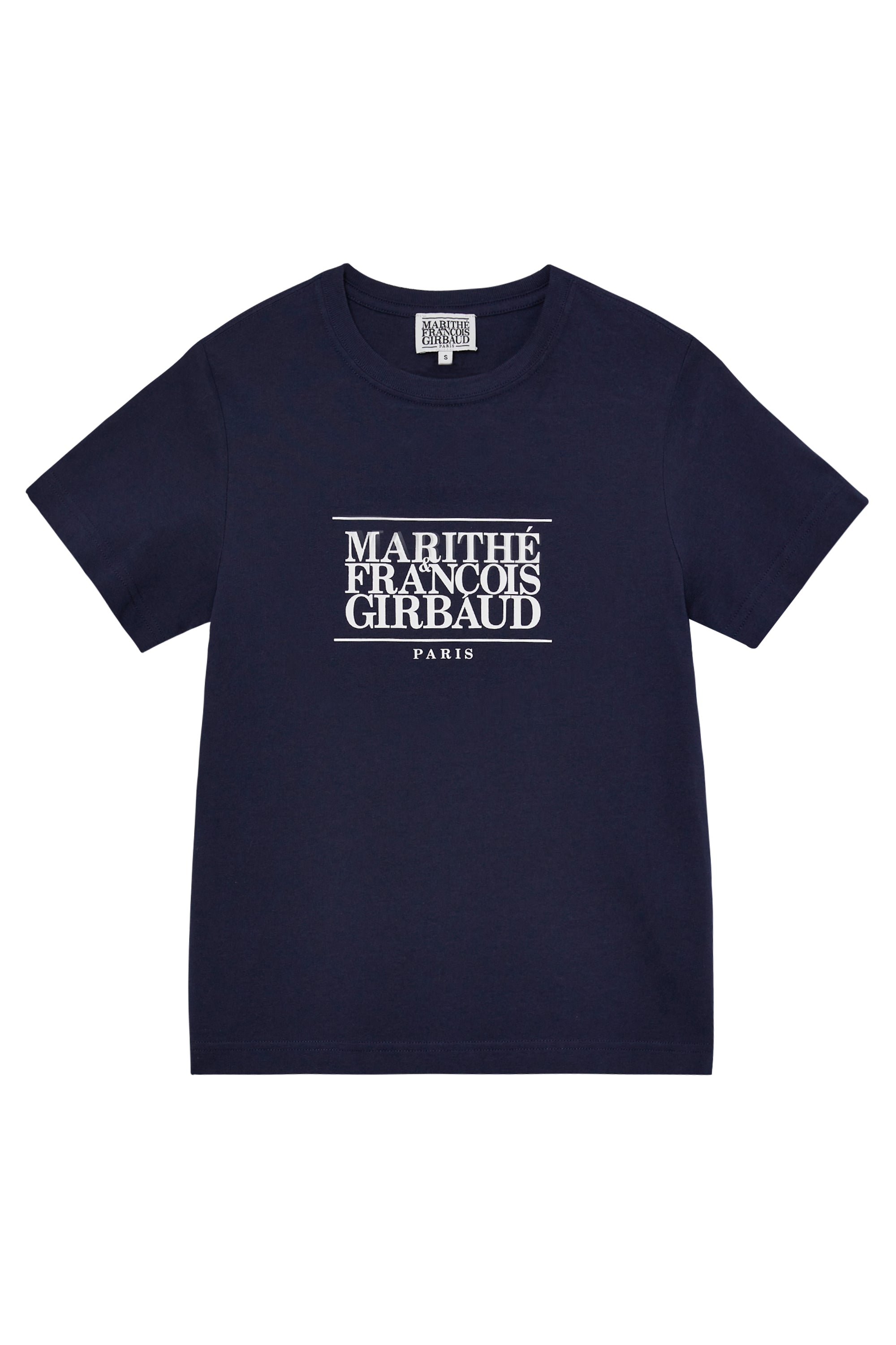 W Classic Logo Tee Navy