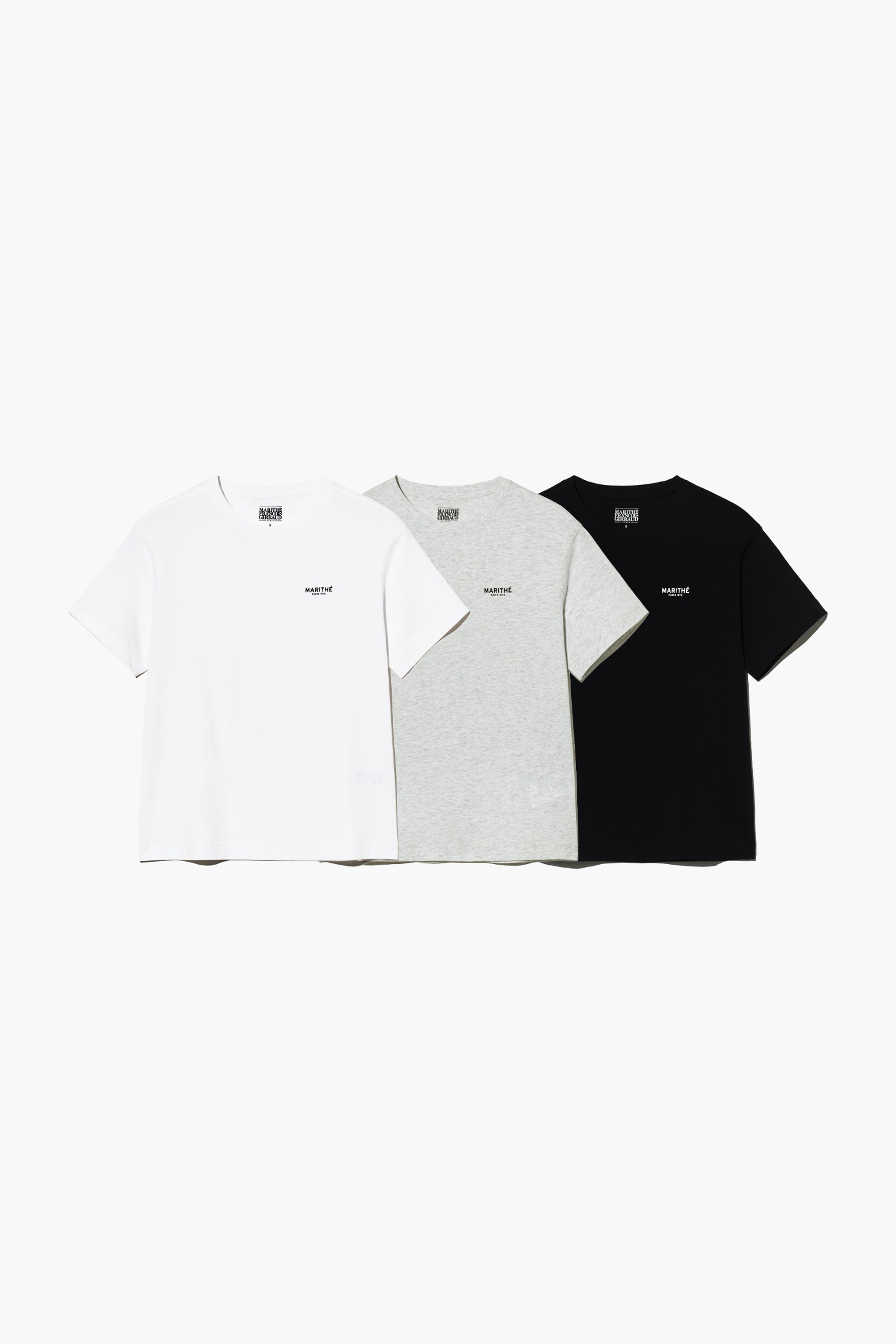 W 3Pack Small Regular Logo Tee Mix