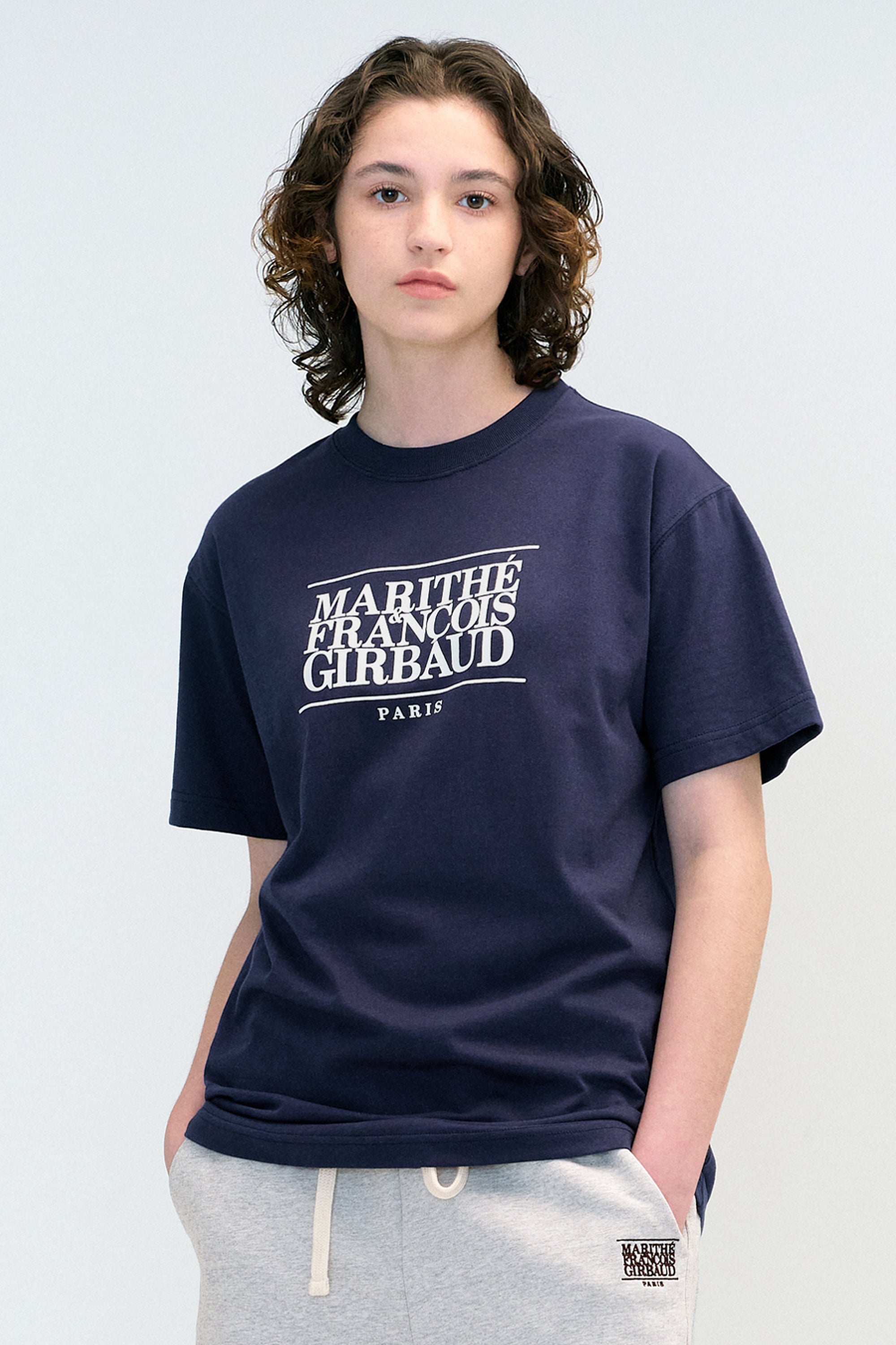 Classic Logo Tee Navy