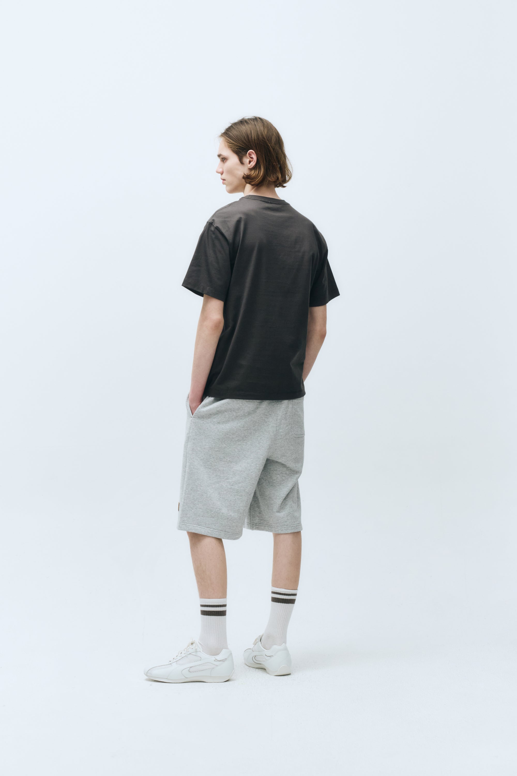 Regular Logo Tee Charcoal