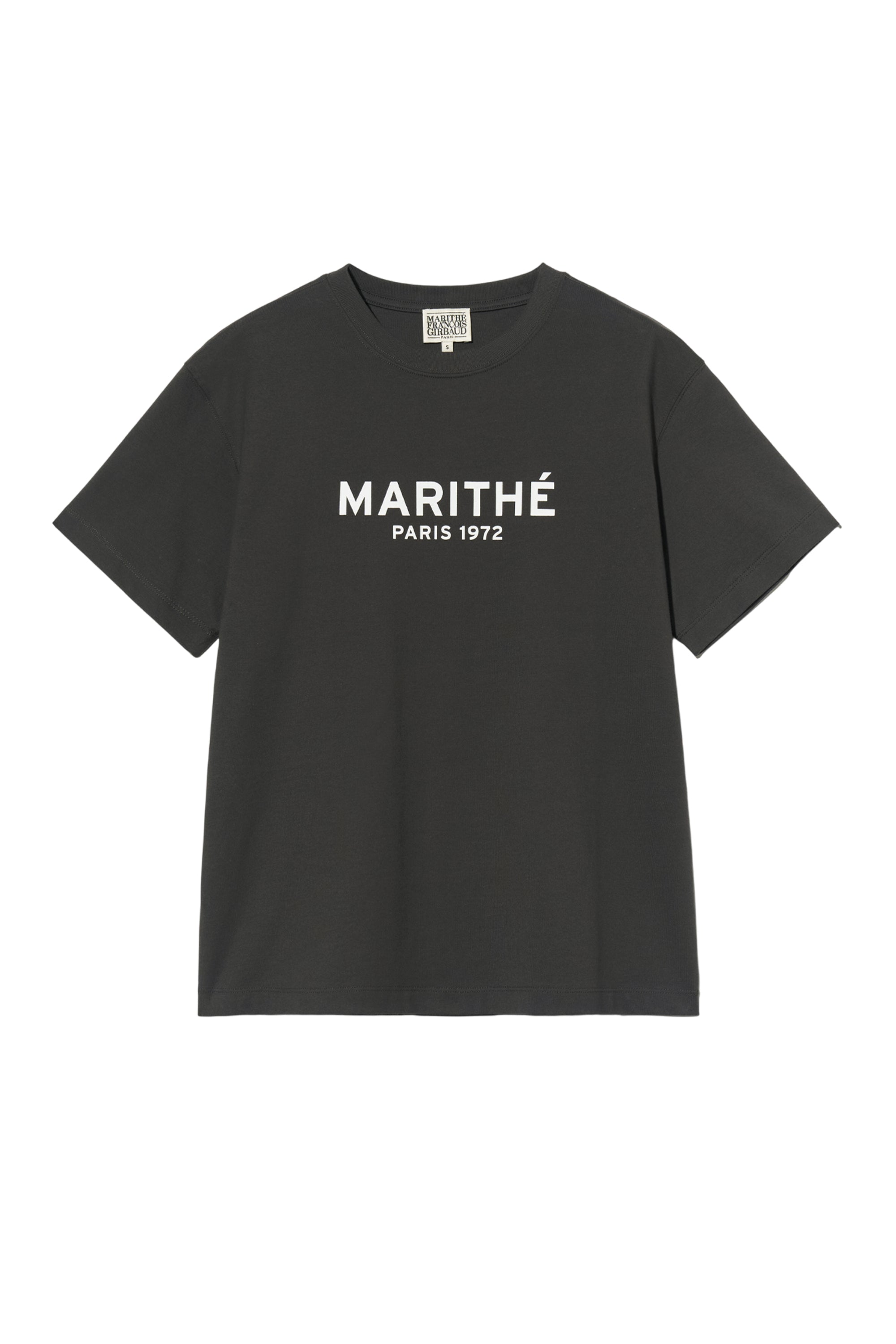 Regular Logo Tee Charcoal
