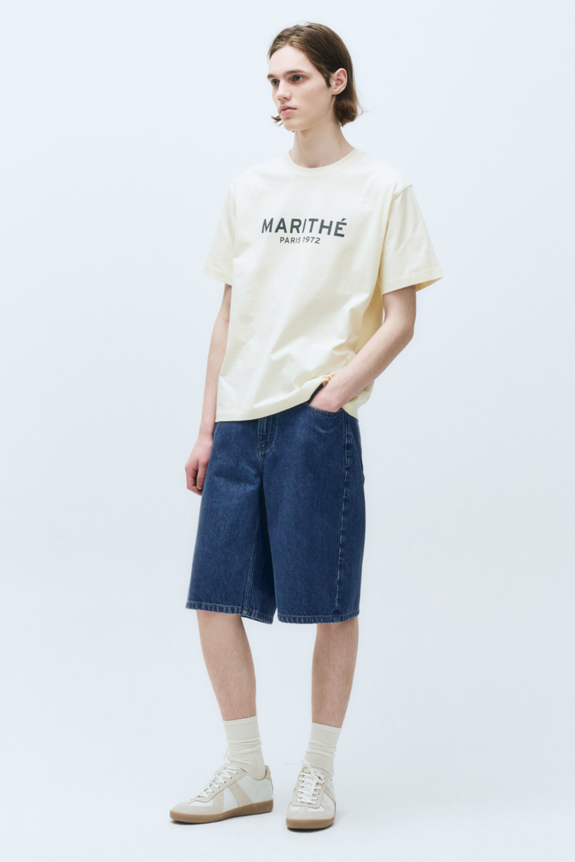Regular Logo Tee Cream