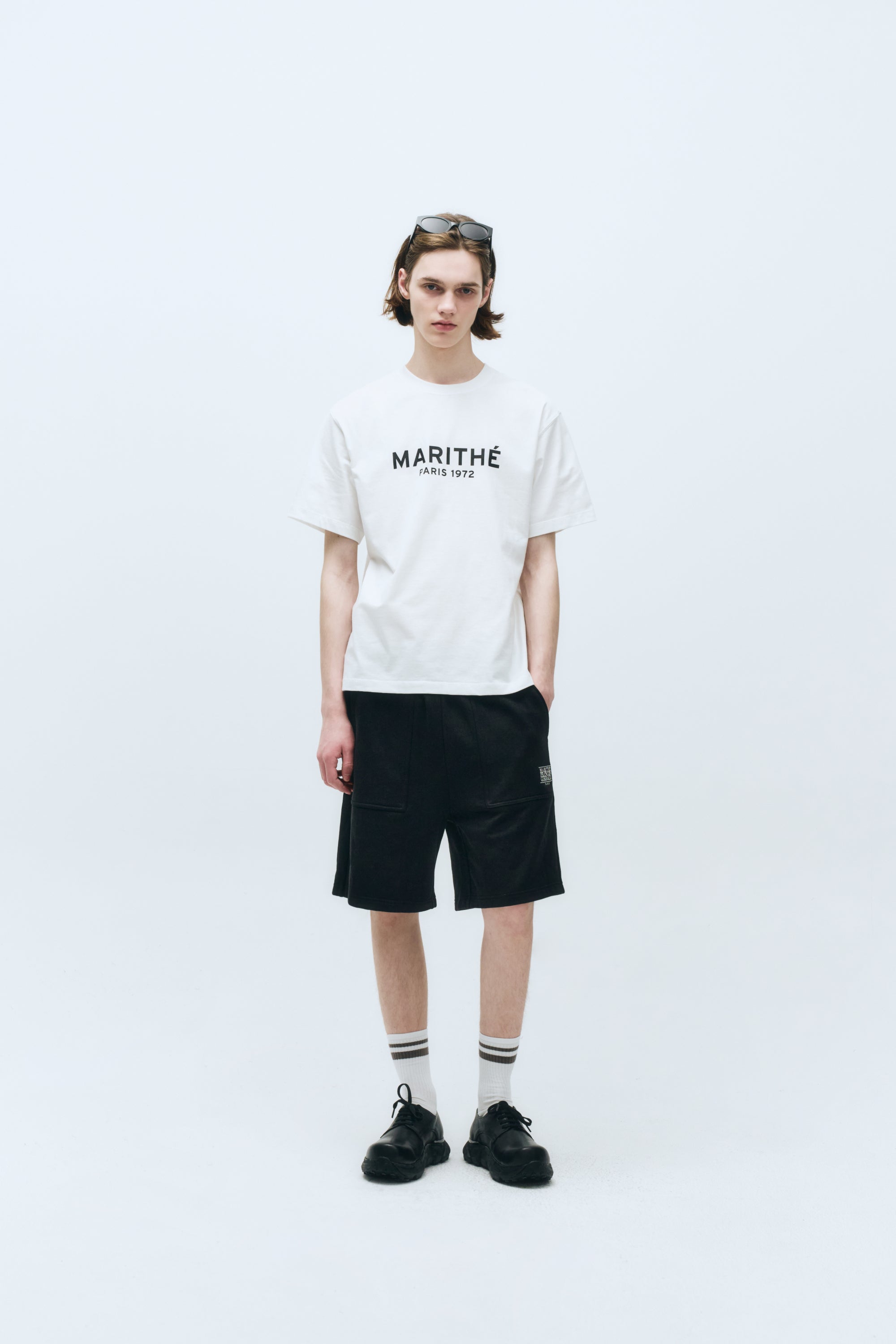 Regular Logo Tee White