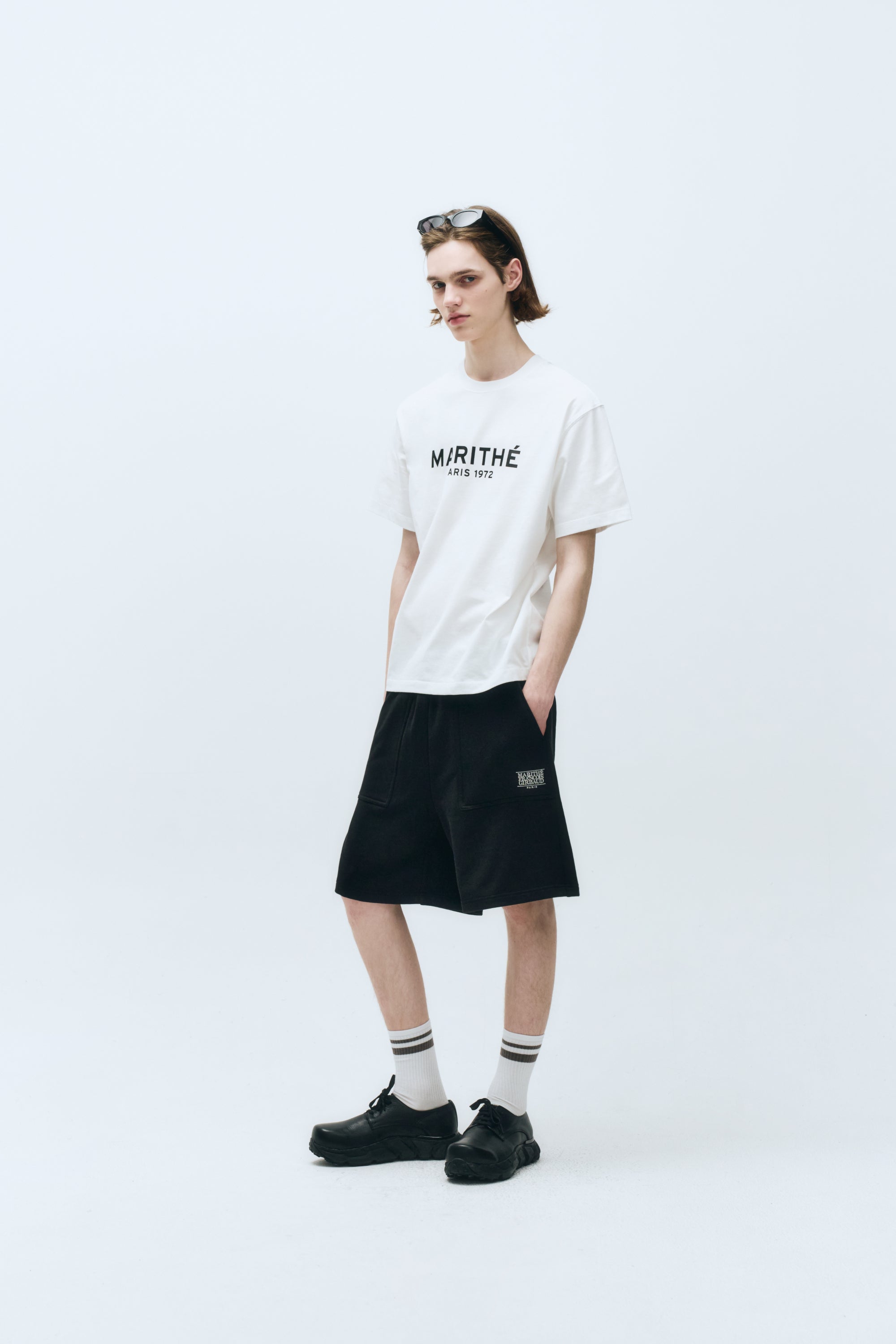 Regular Logo Tee White