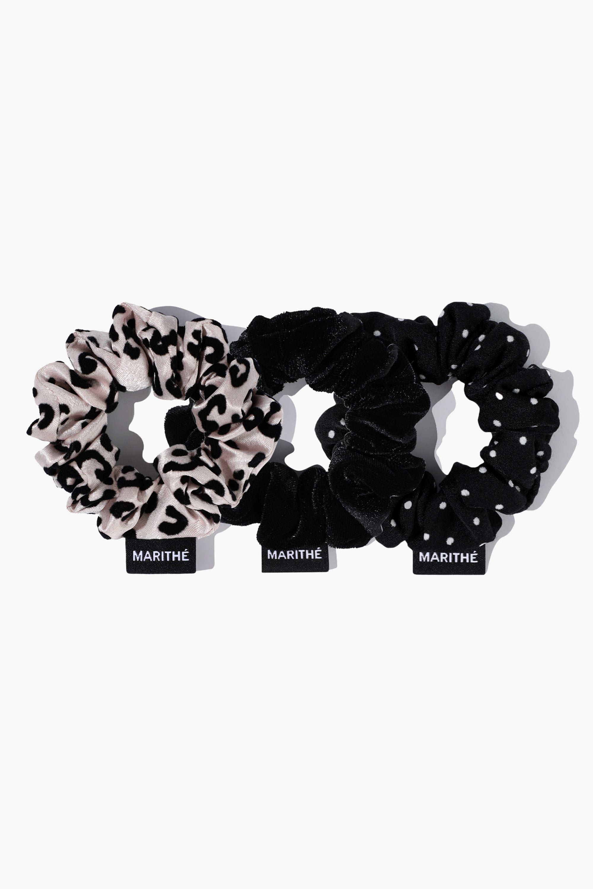Reg Logo Leo Scrunchie 3Pack Mix