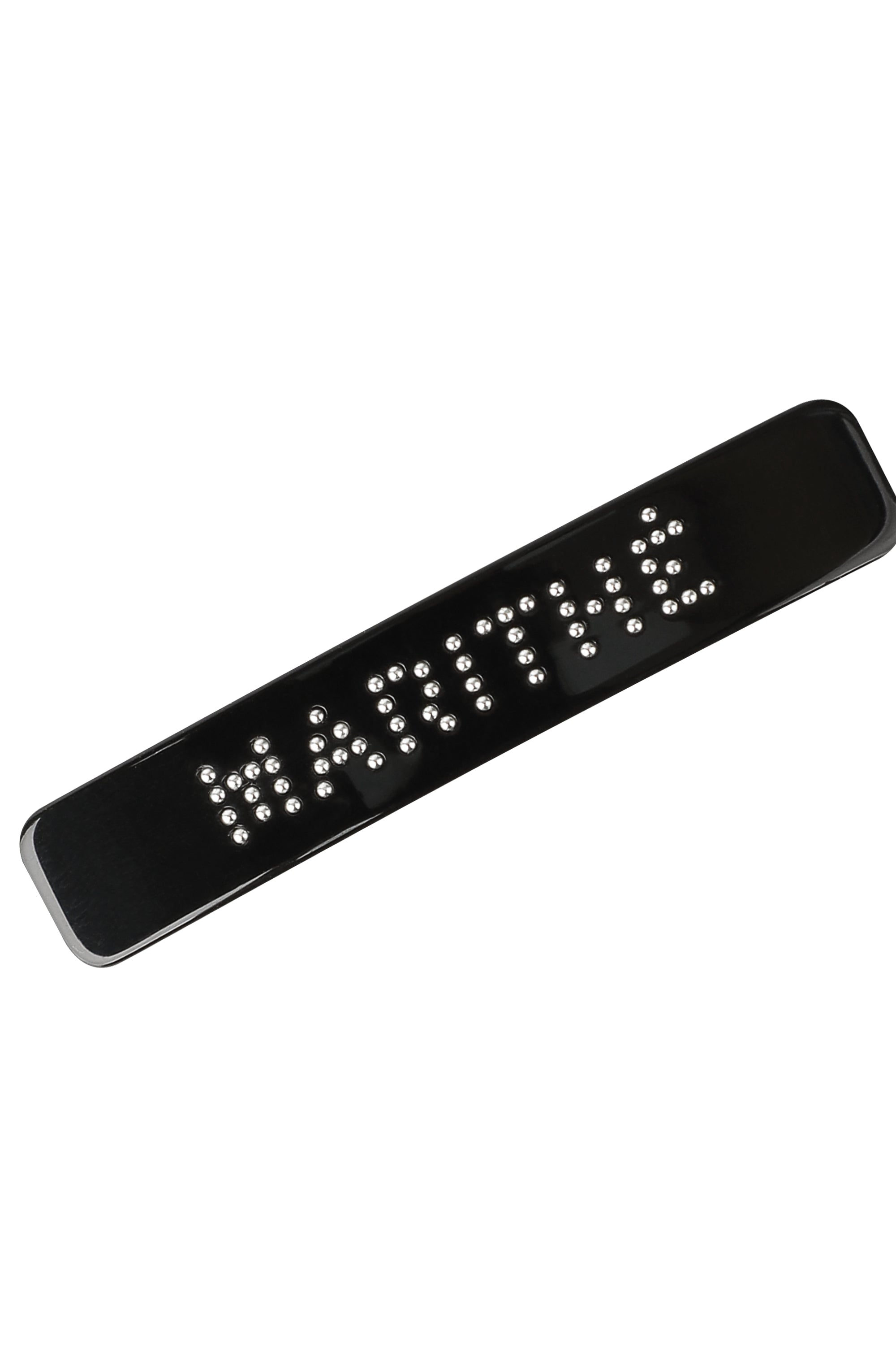 Reg Logo Metal Hair Pin 2Pack Black
