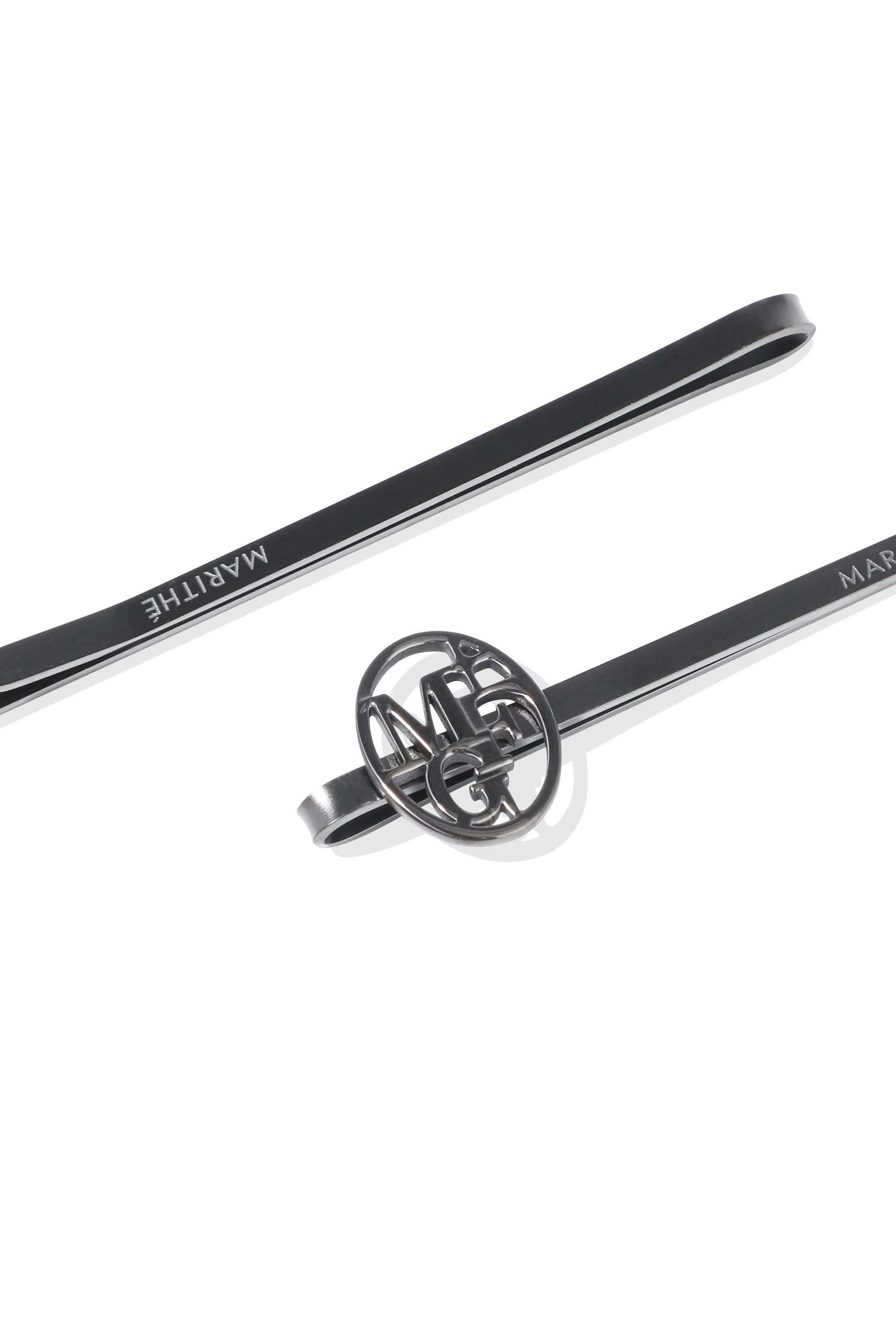 Cir Logo Metal Hair Pin 2Pack Metal