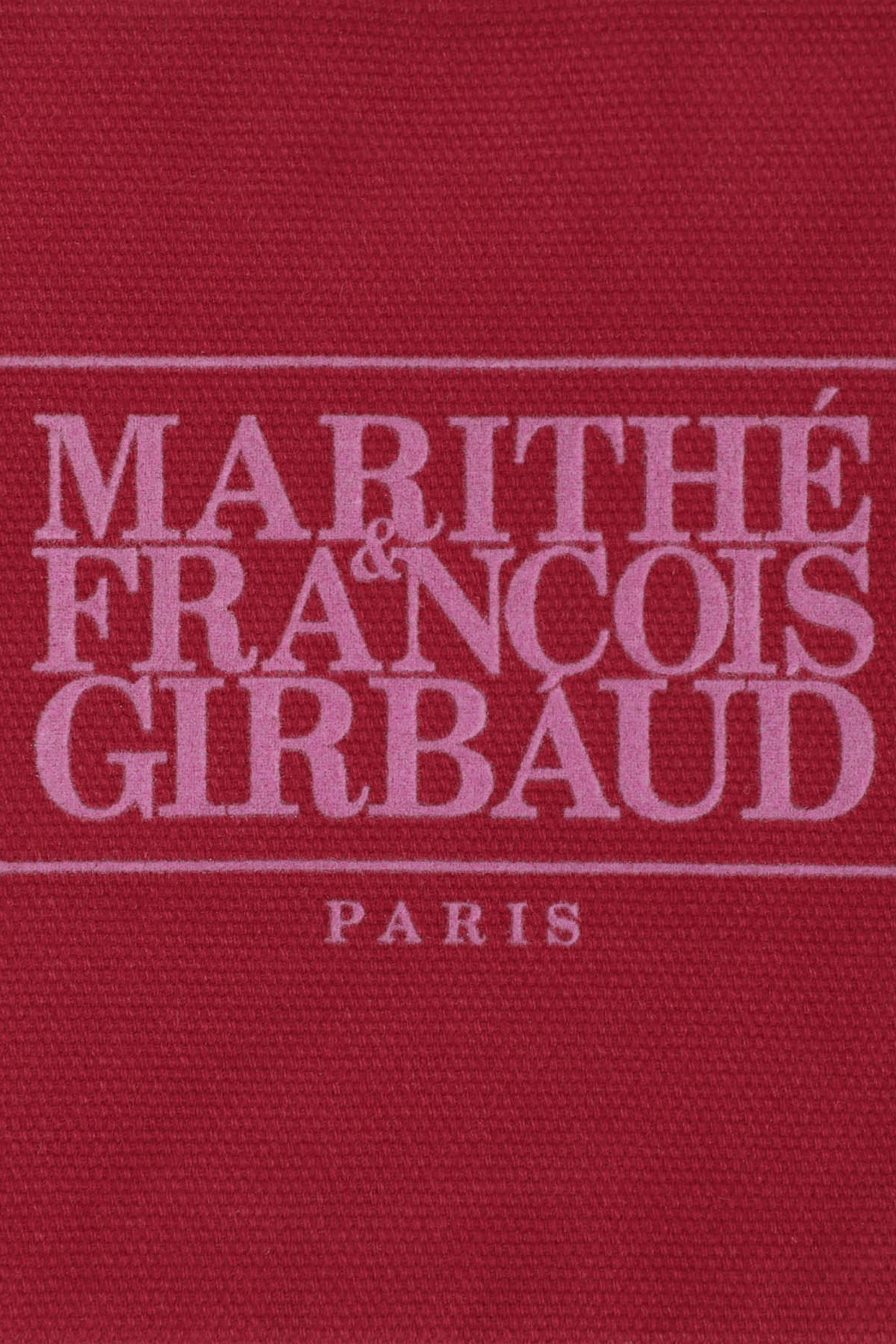 Classic Logo Color Cotton Pouch Red