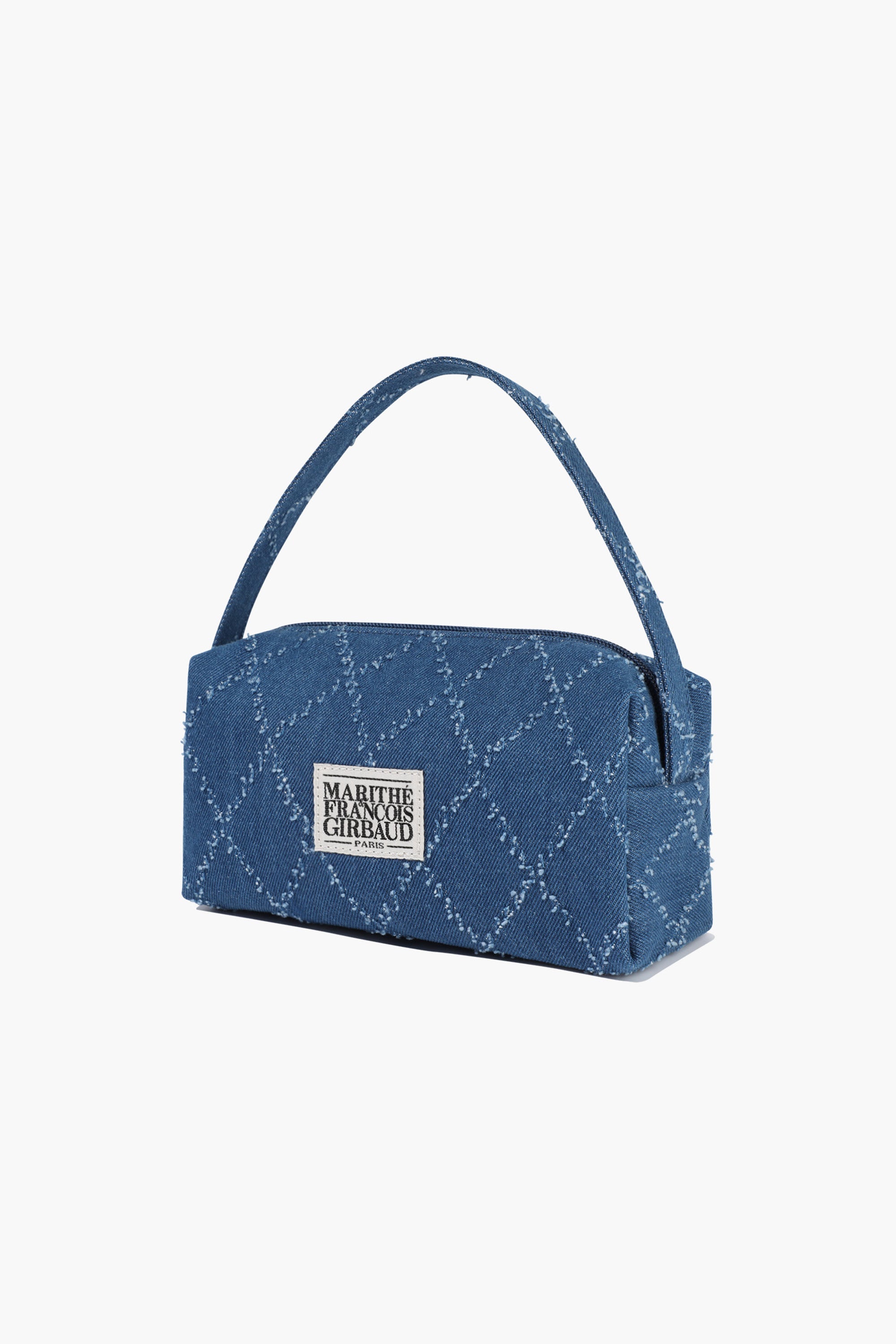 Classic Logo Strap Pouch Blue