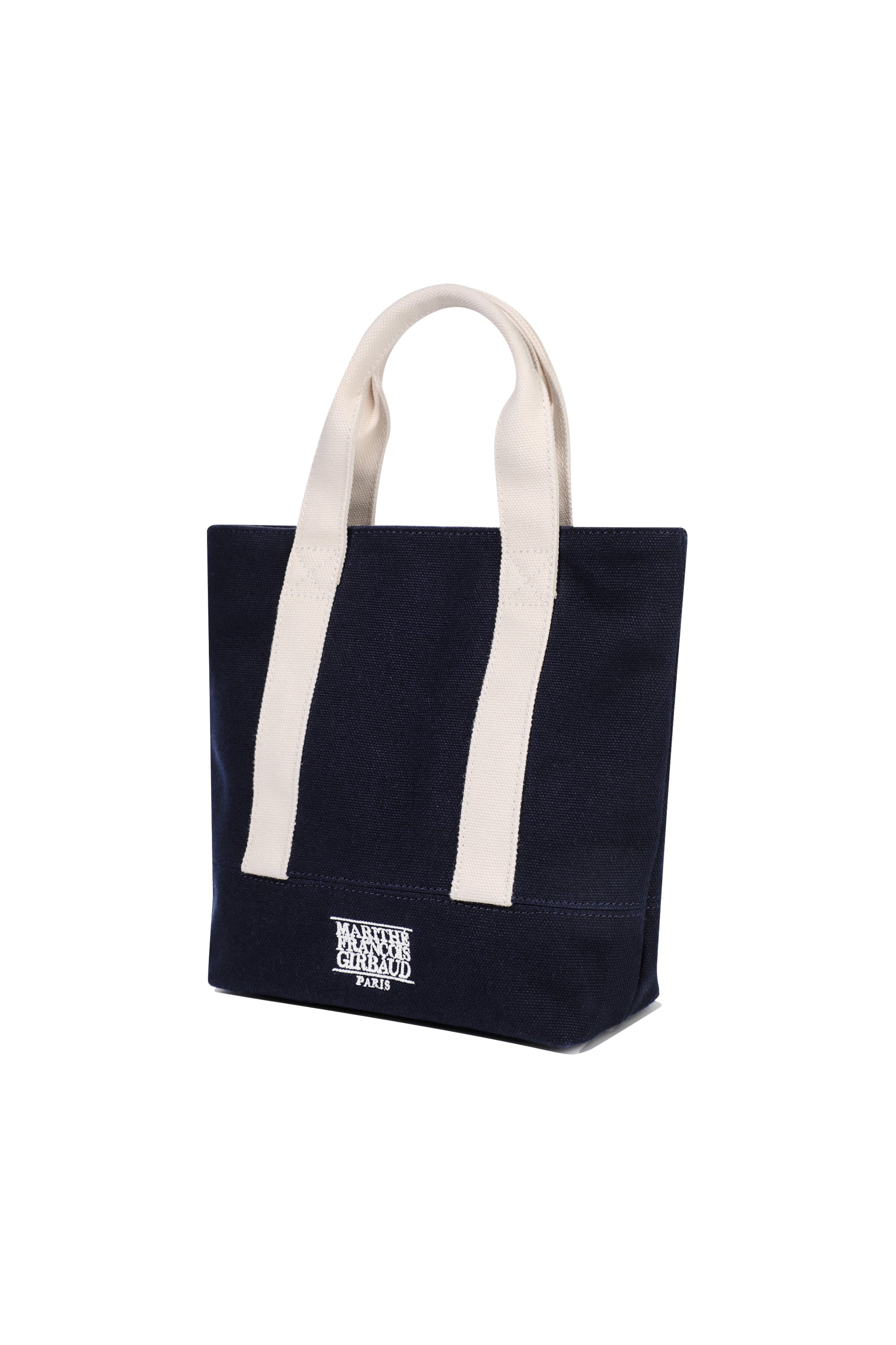 Classic Logo Canvas Tote Bag Navy