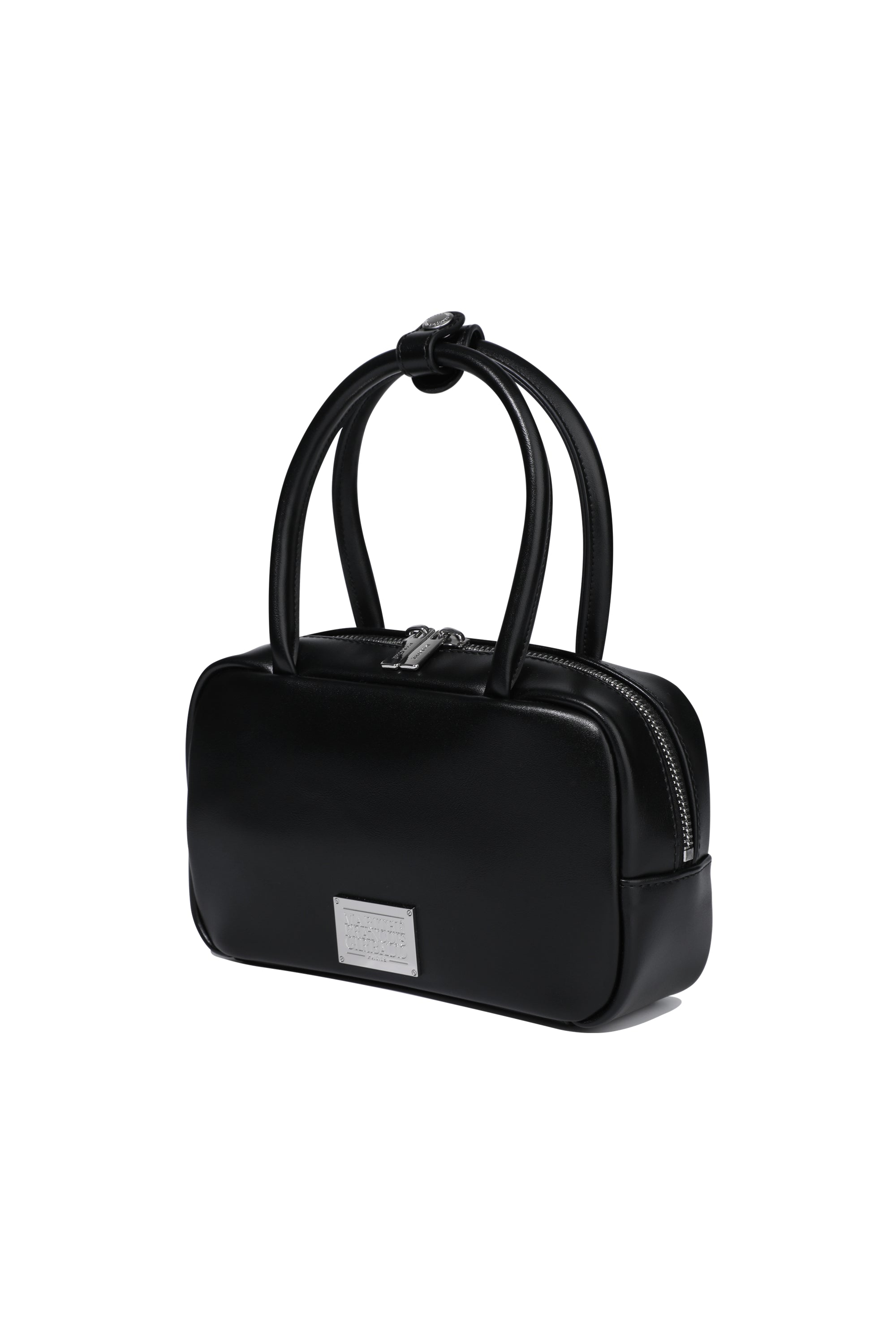 Classic Logo Square Mini Tote Bag Black