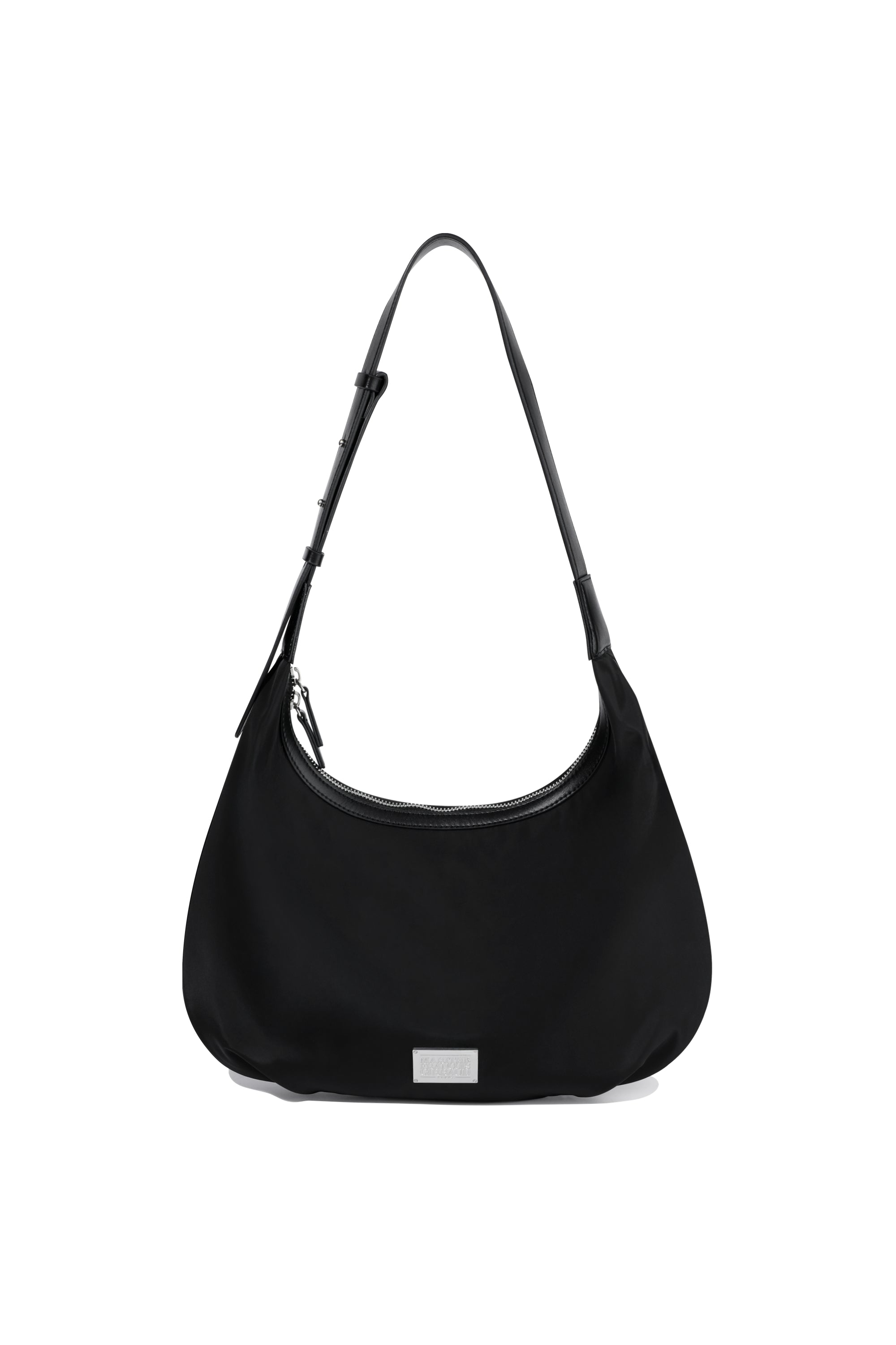 Classic Logo Roun Shoulder Bag Black