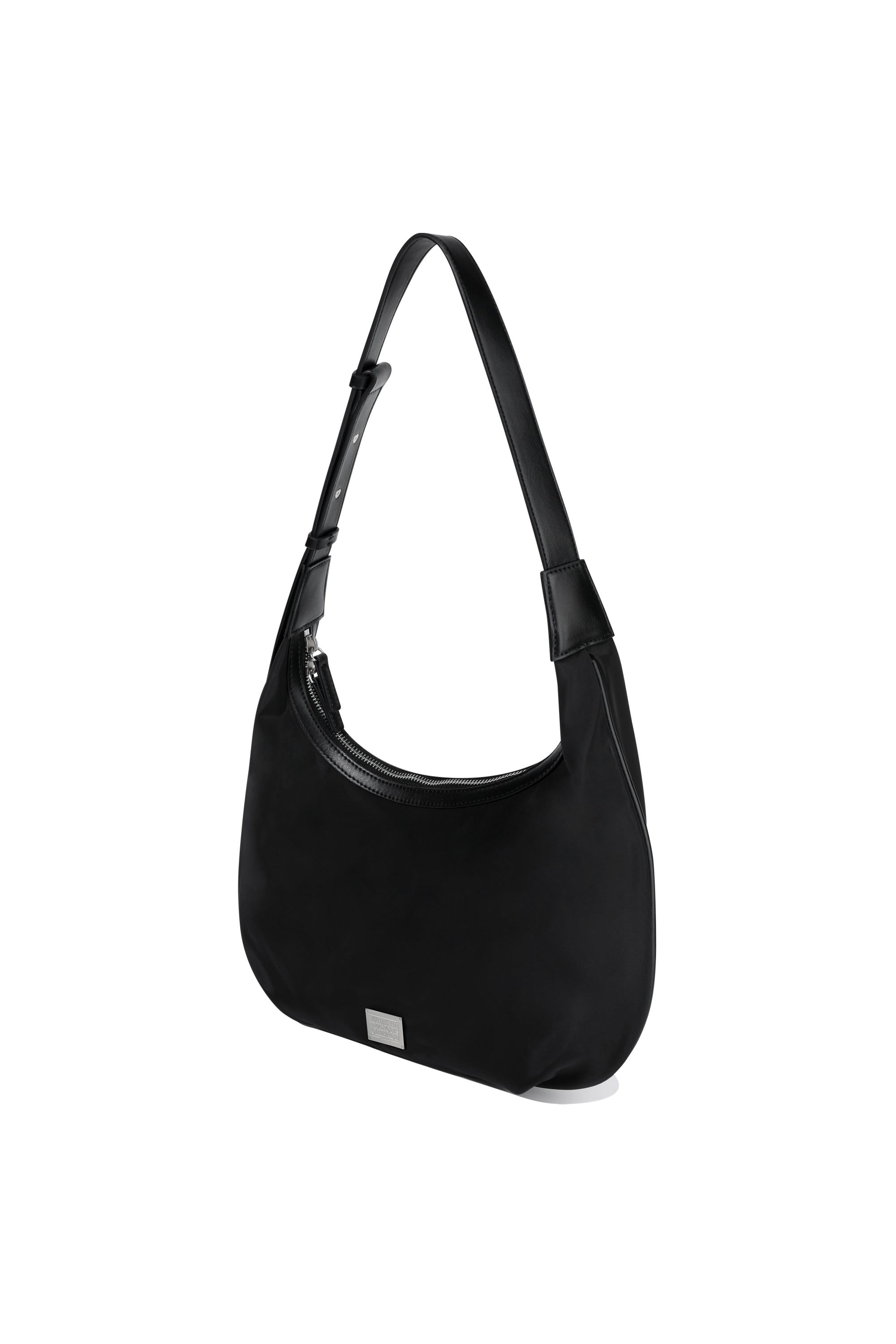 Classic Logo Roun Shoulder Bag Black