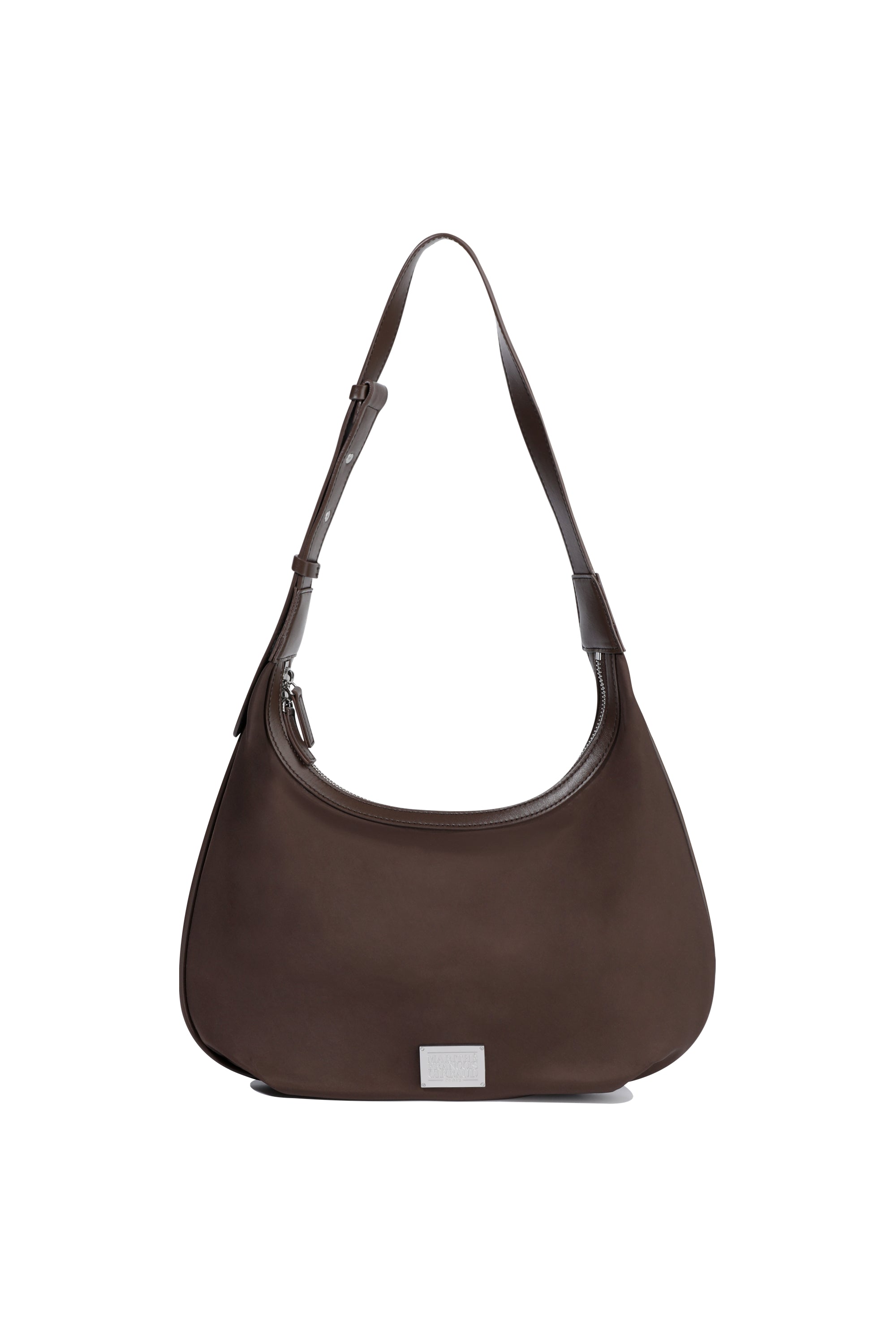 Classic Logo Roun Shoulder Bag Brown