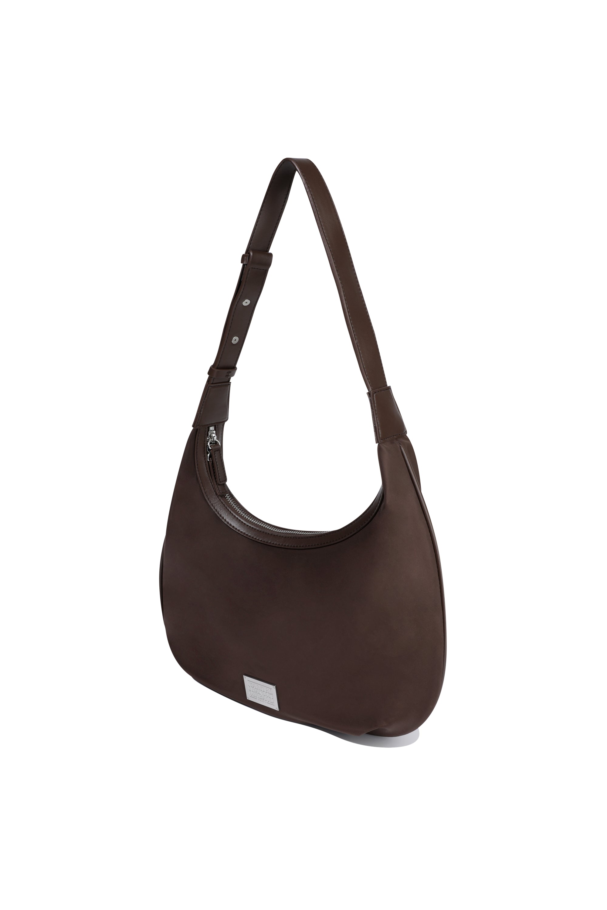 Classic Logo Roun Shoulder Bag Brown