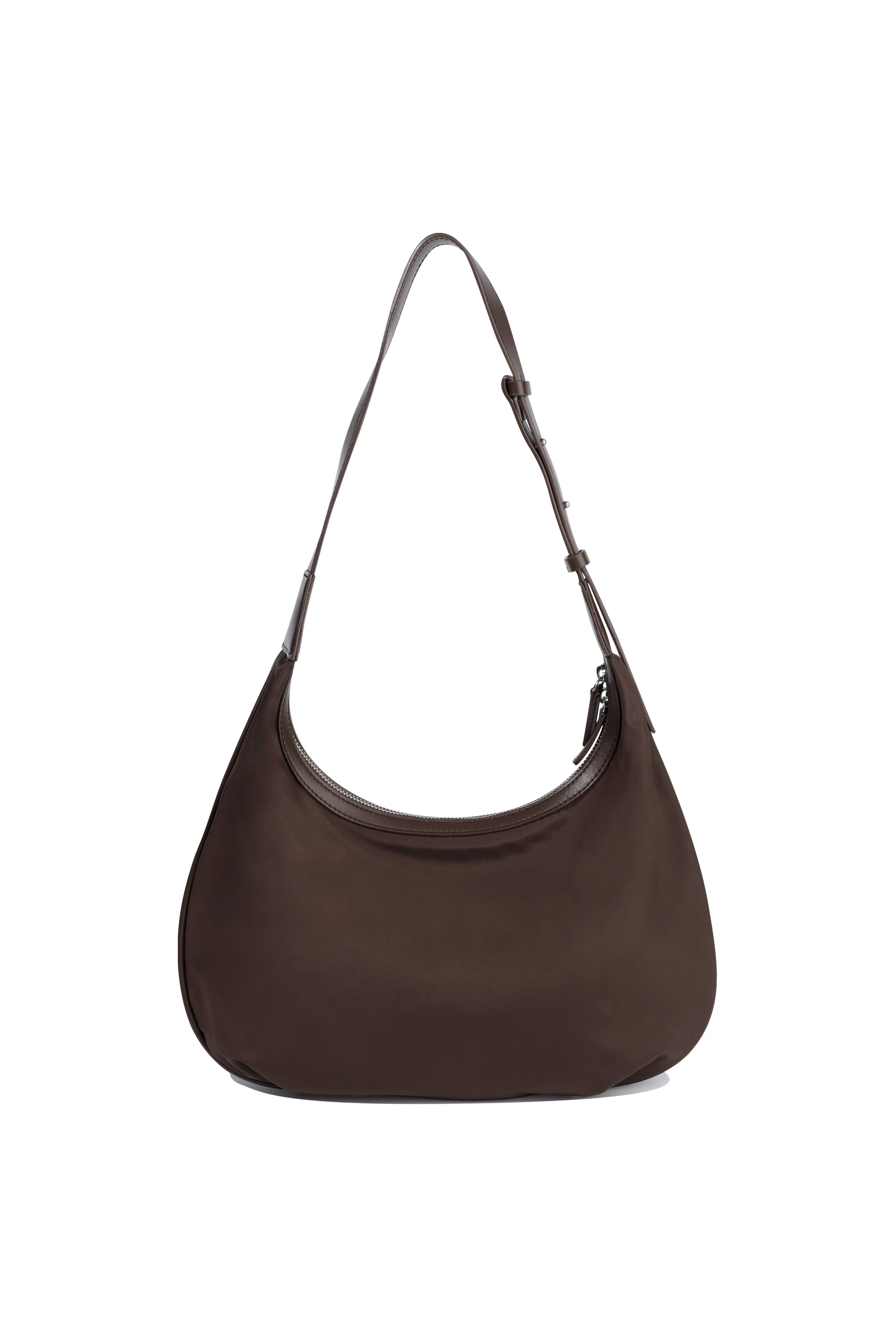 Classic Logo Roun Shoulder Bag Brown