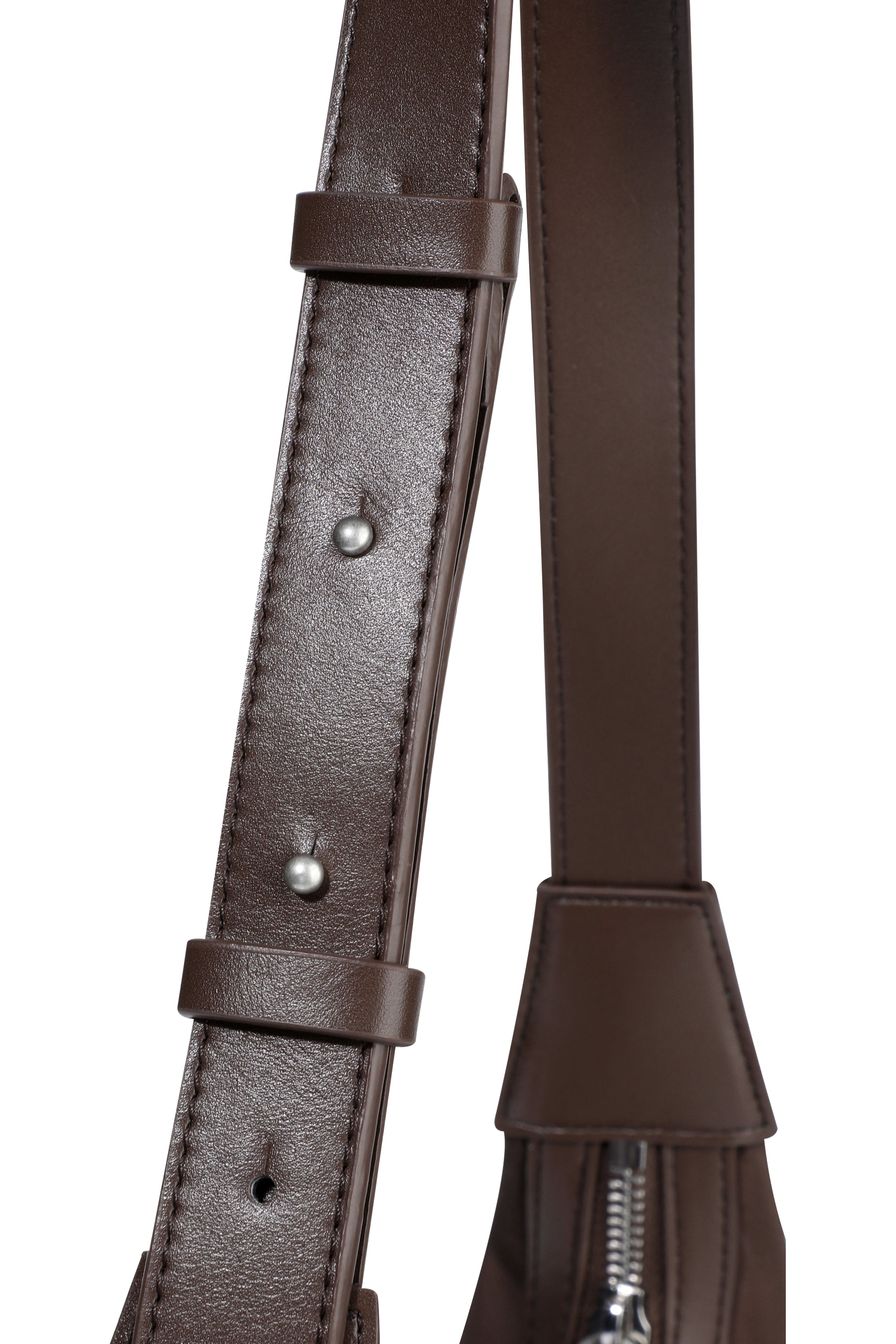 Classic Logo Roun Shoulder Bag Brown
