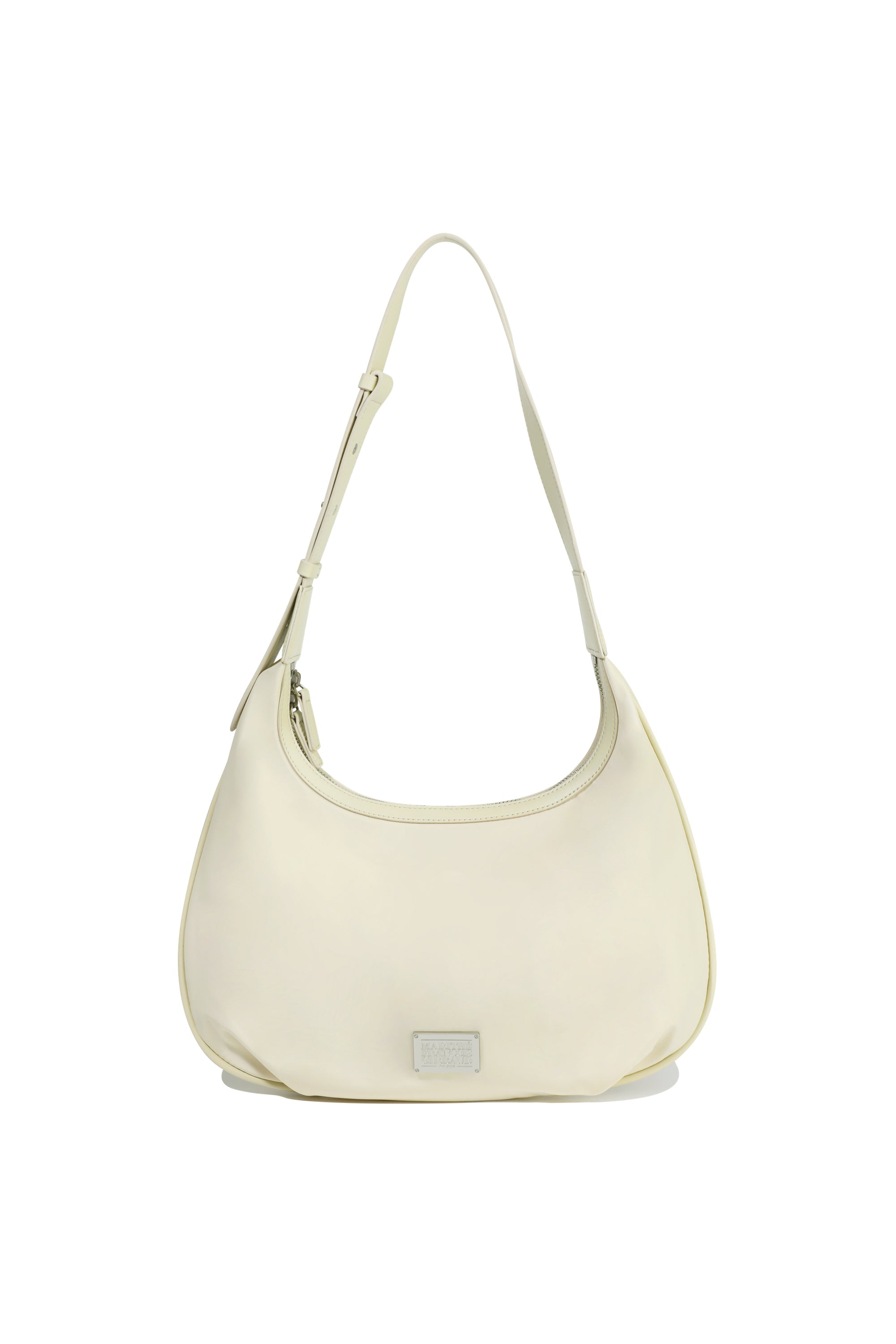 Classic Logo Roun Shoulder Bag Light Beige