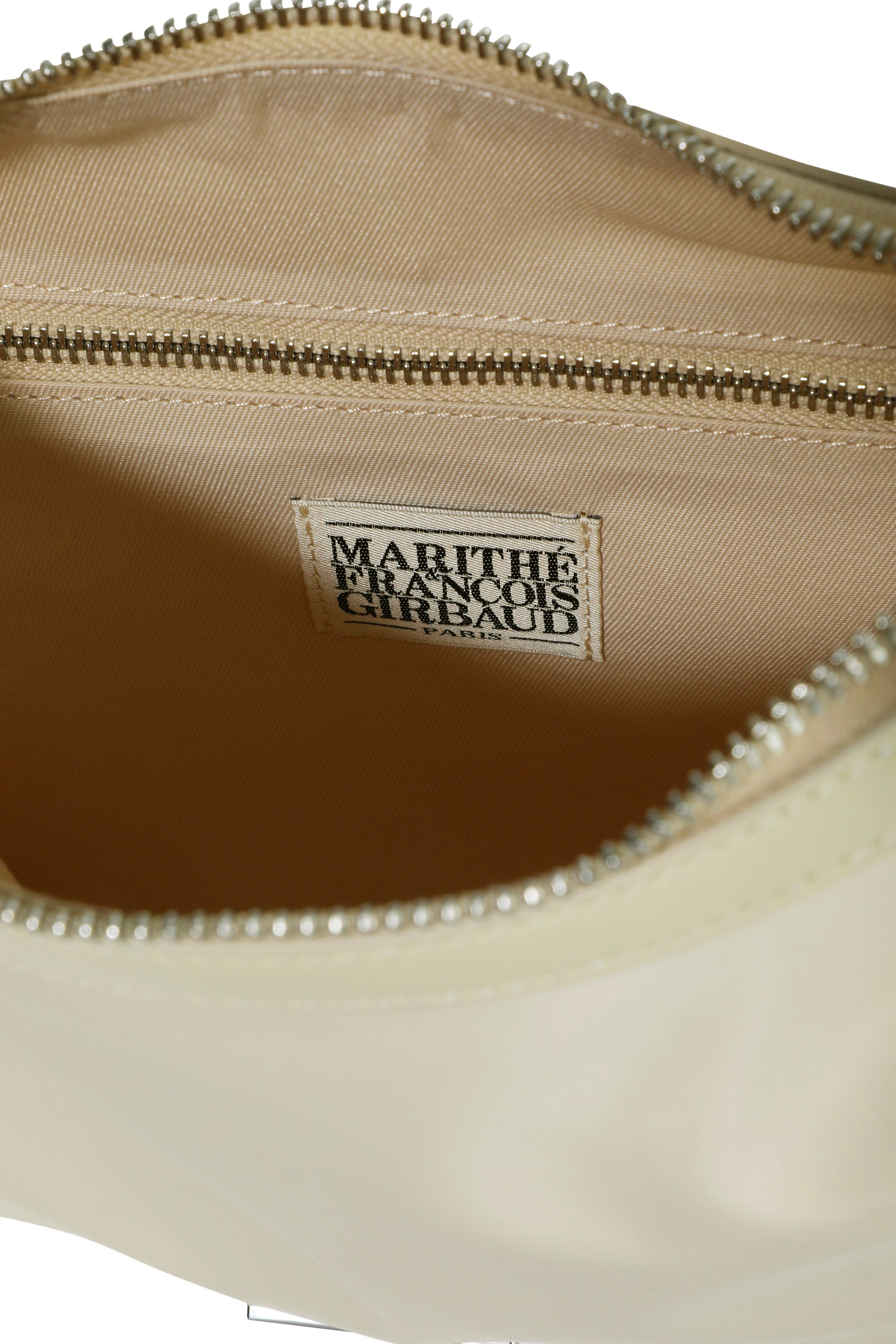 Classic Logo Roun Shoulder Bag Light Beige