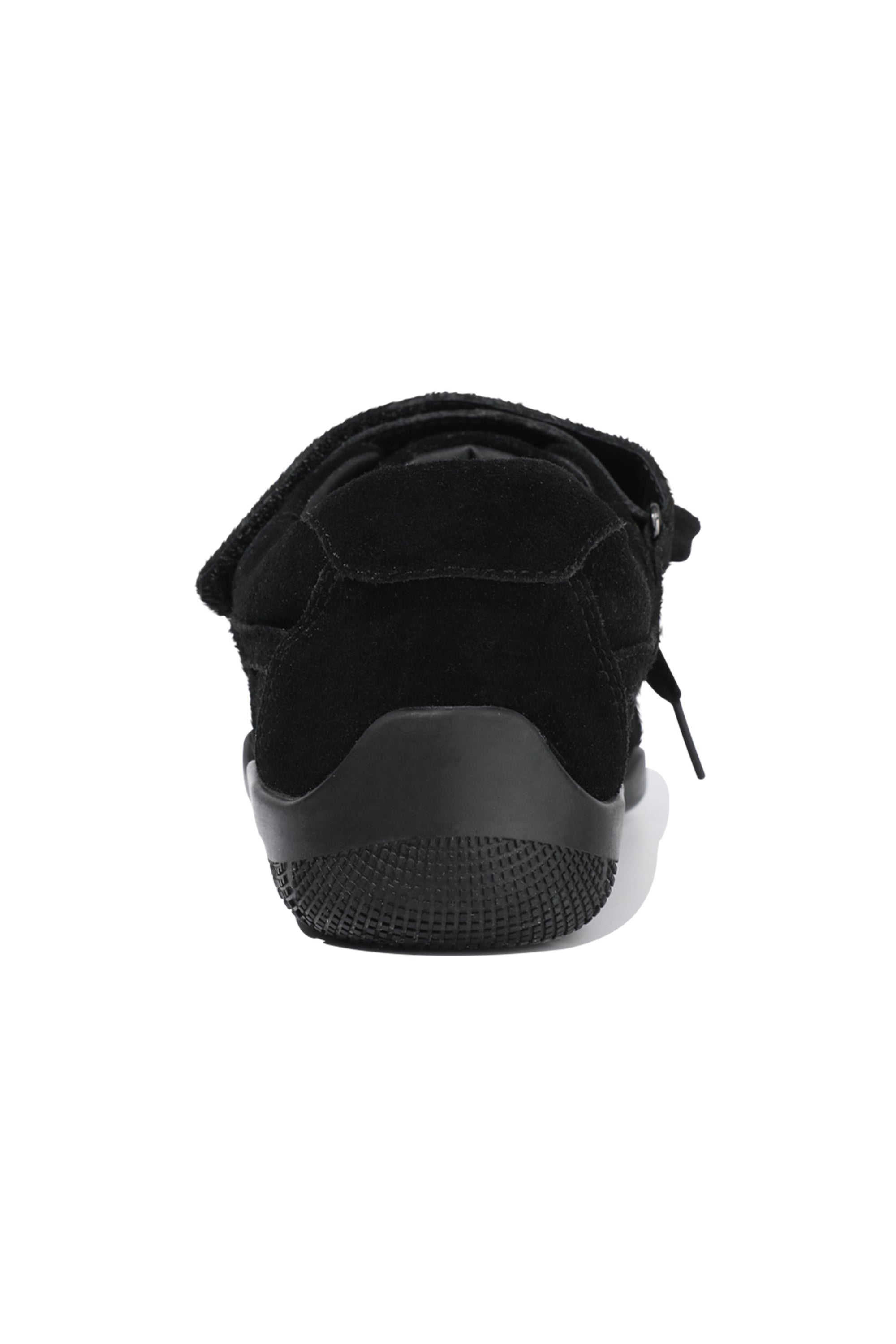 W Lace Up Suede Sneakers Black