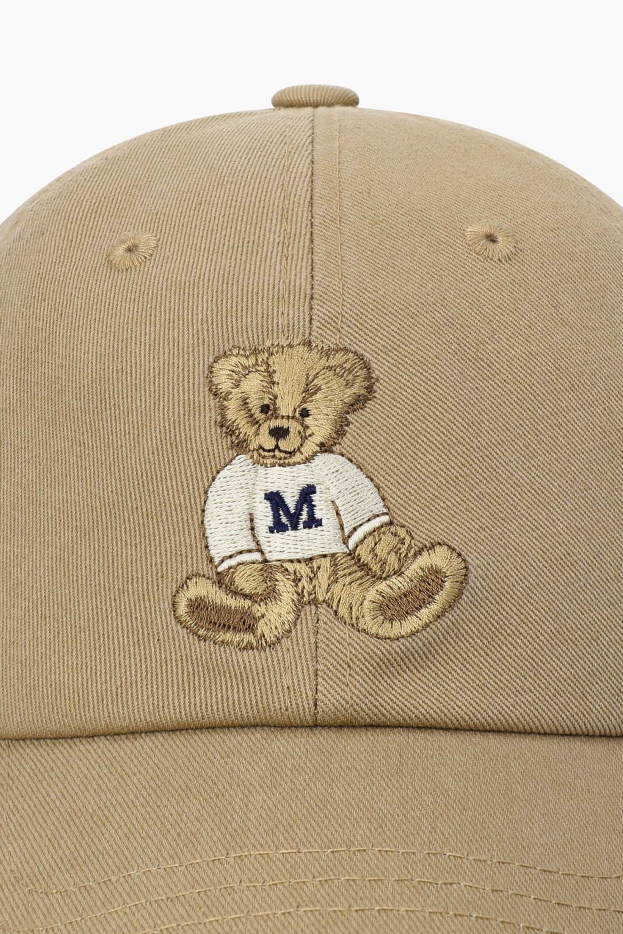 Doodle Bear Cap Dark Beige