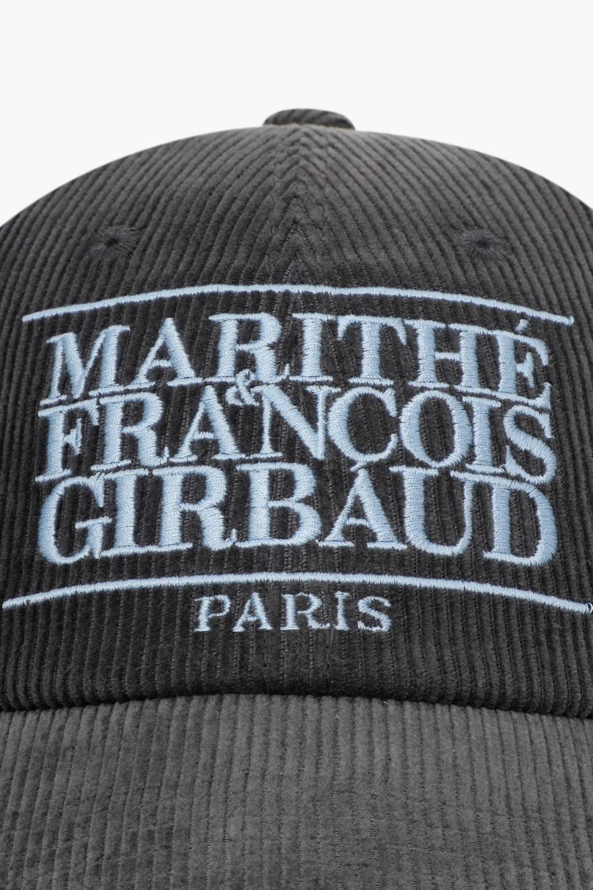 Corduroy Classic Logo Cap Charcoal