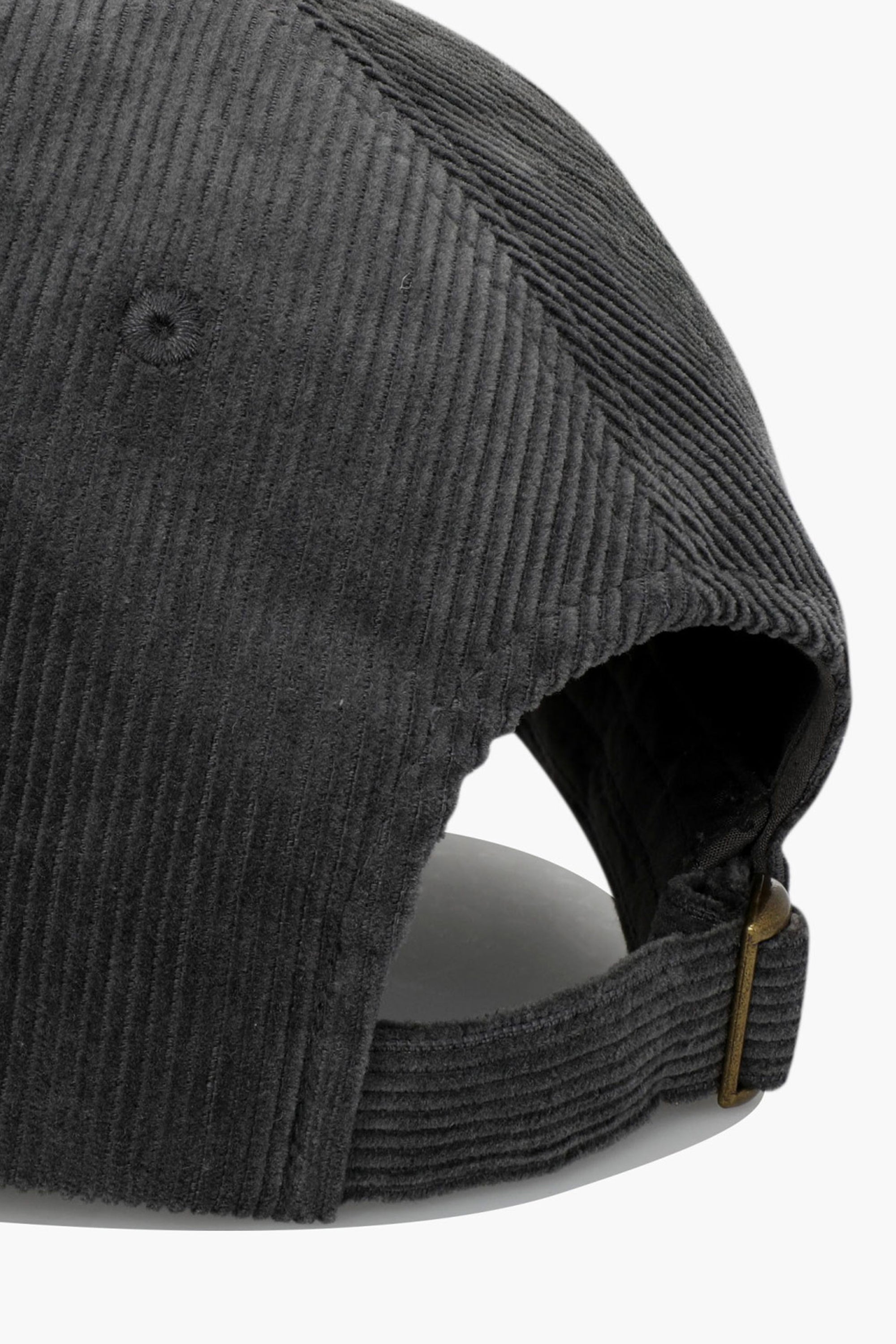 Corduroy Classic Logo Cap Charcoal